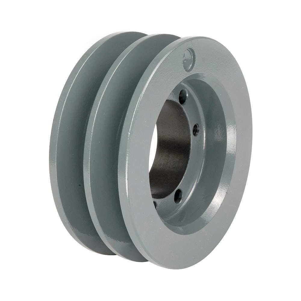 TB Wood's 682B V-Belt Pulley,detachable,2Groove,7.15 EW_MINF2RMN
