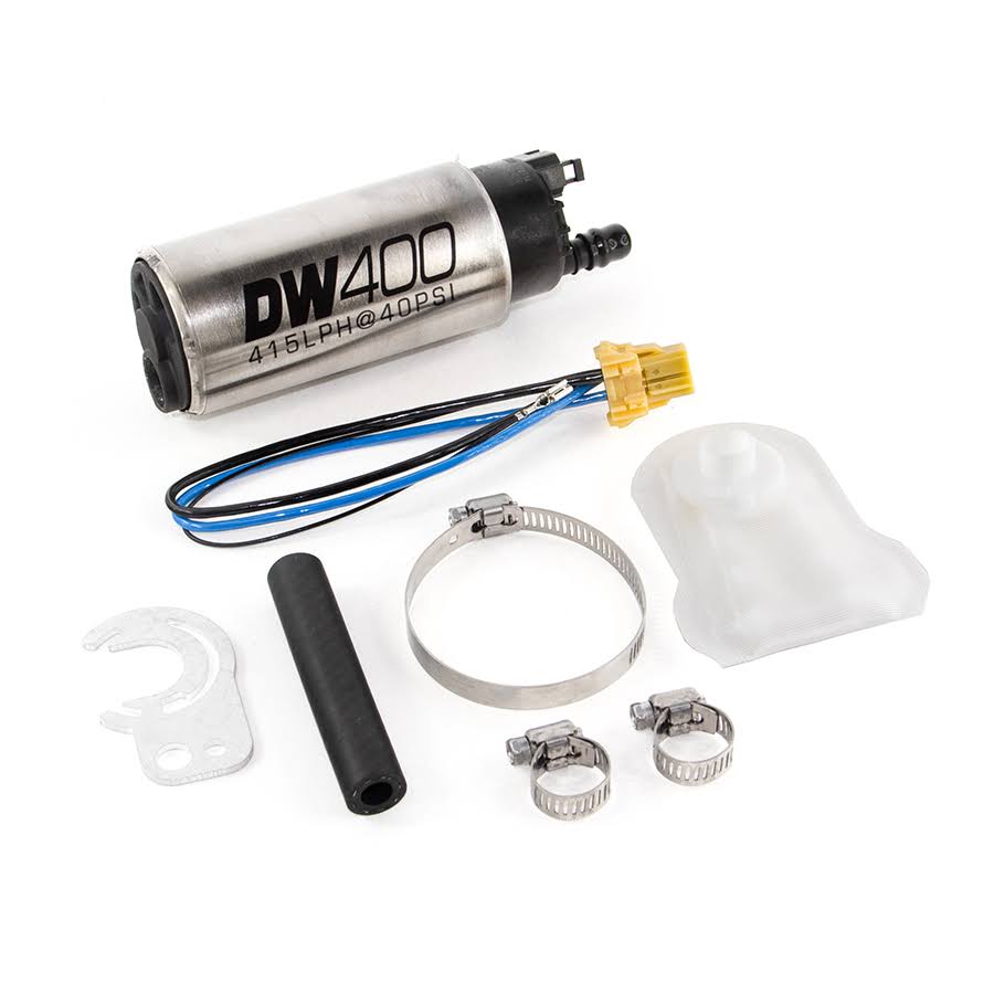 DeatschWerks 9-401-1042 - 415LPH DW400 In-Tank Fuel Pump w/ 9-1042 Install Kit 89-93 Mazda MX-5/Miata LI_7ETZQXCT