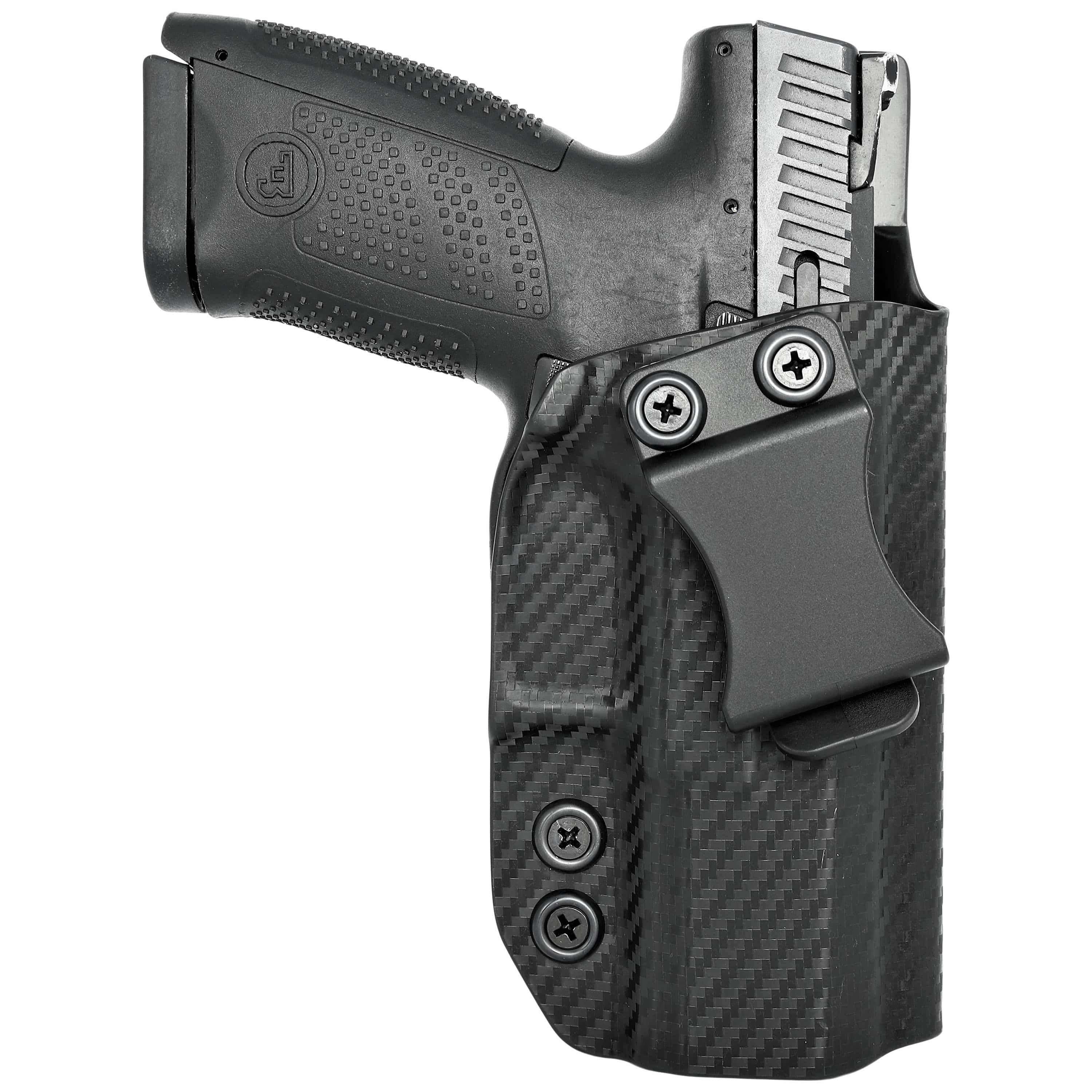 Concealment Express IWB Kydex Holster, CZ P-10 C, Right Hand, Carbon Fiber Black, CZU-P10C-CF-RH-VAR 84_Q6GYIOKH