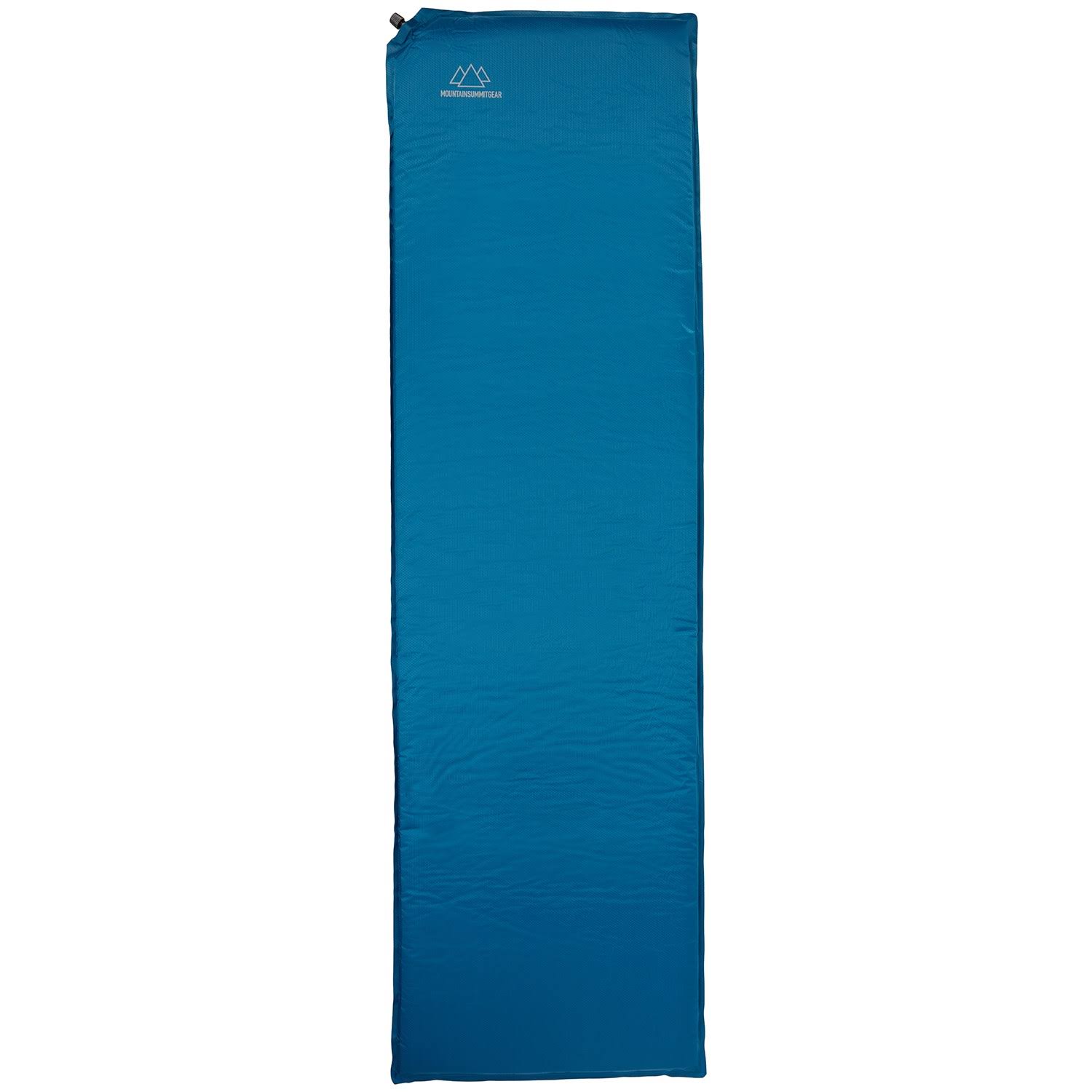Mountain Summit Gear Self-Inflating 1.5 Camp Sleeping Pad Blue 8X_MNNODZ72