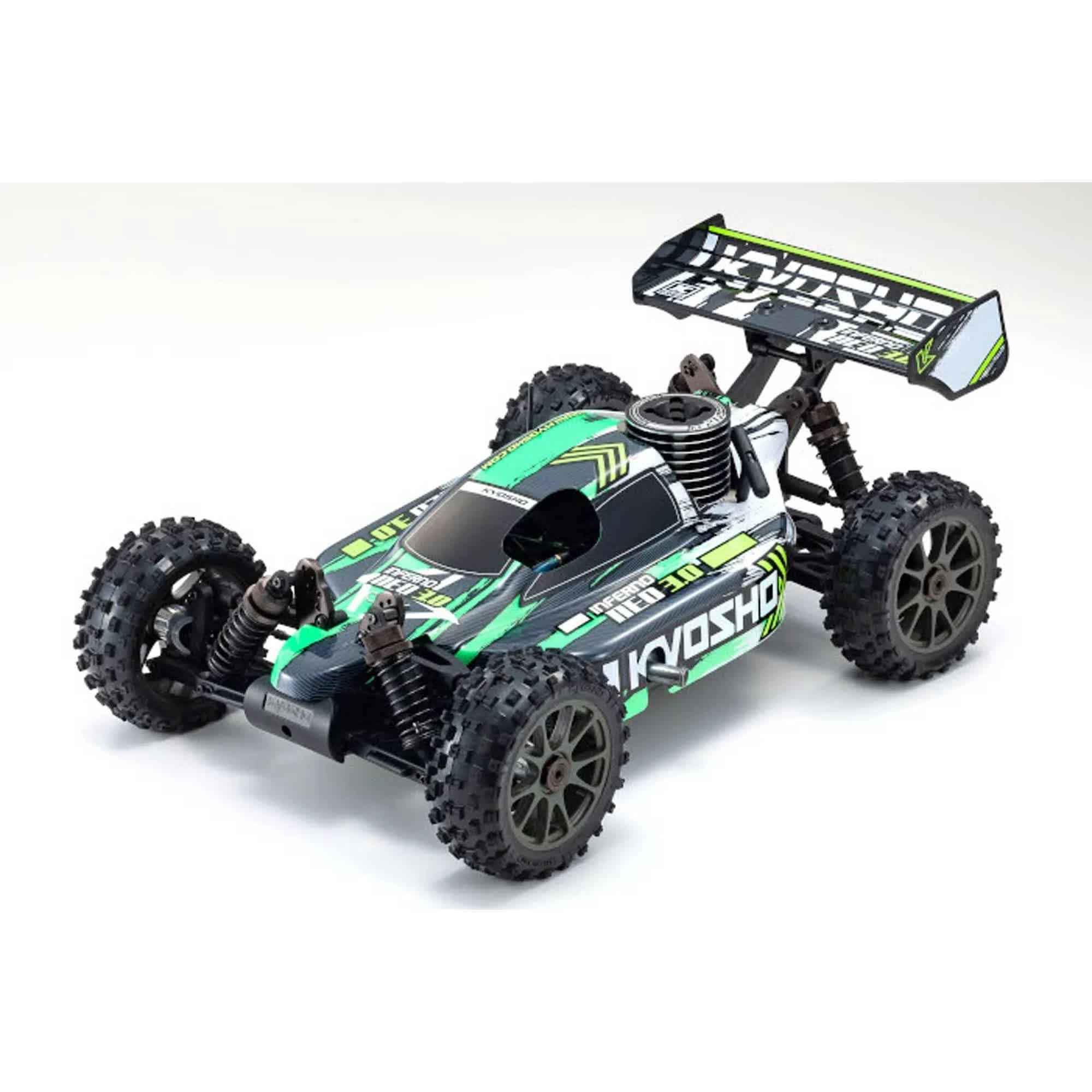 Kyosho KYO33012T4 Inferno Neo 3.0 ReadySet RTR 1/8 Nitro 4WD Rally Sport TB_25TZORSA