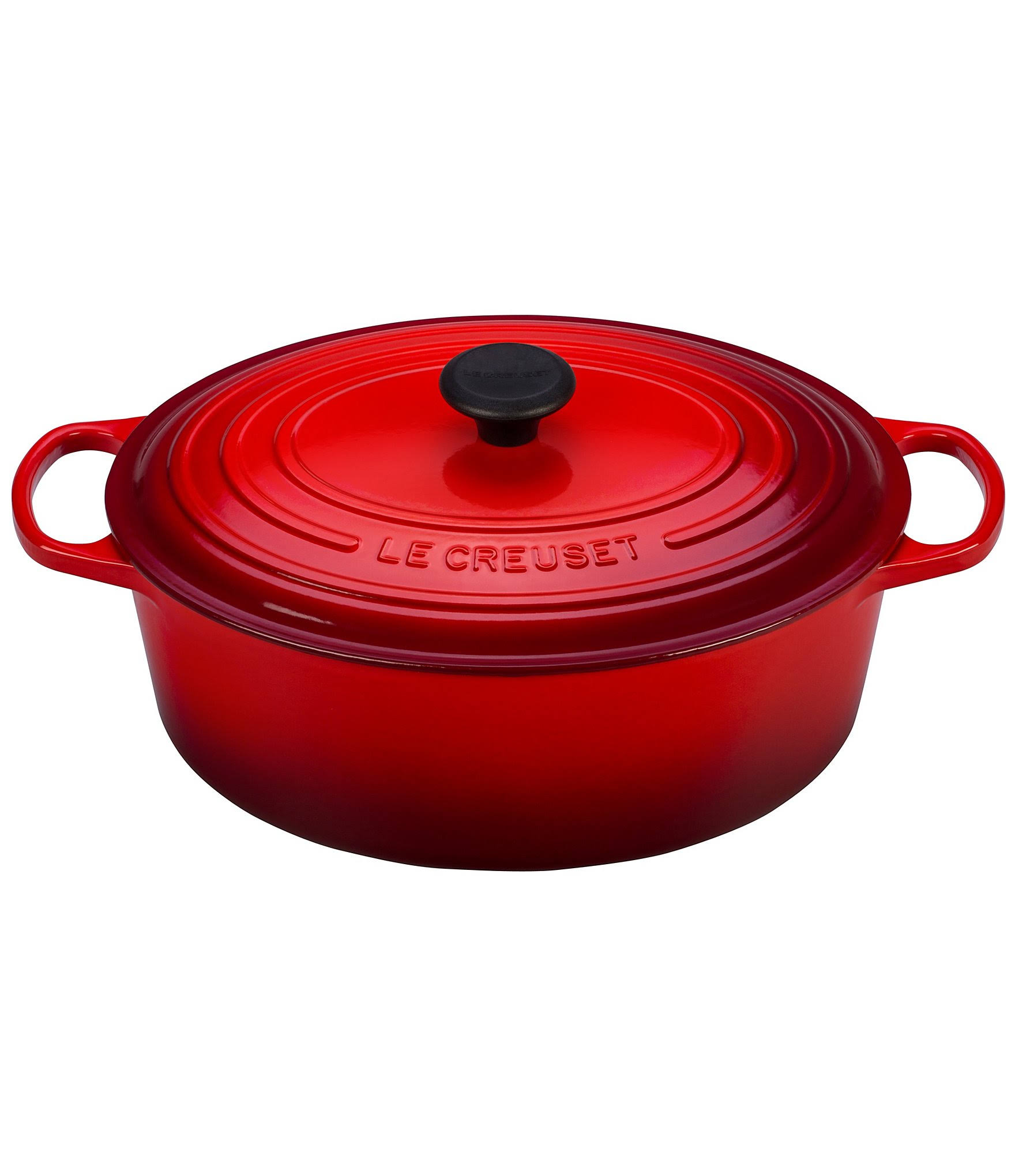Le Creuset 8 qt. Signature Oval Dutch Oven - Cerise ZY_HEUTX33W