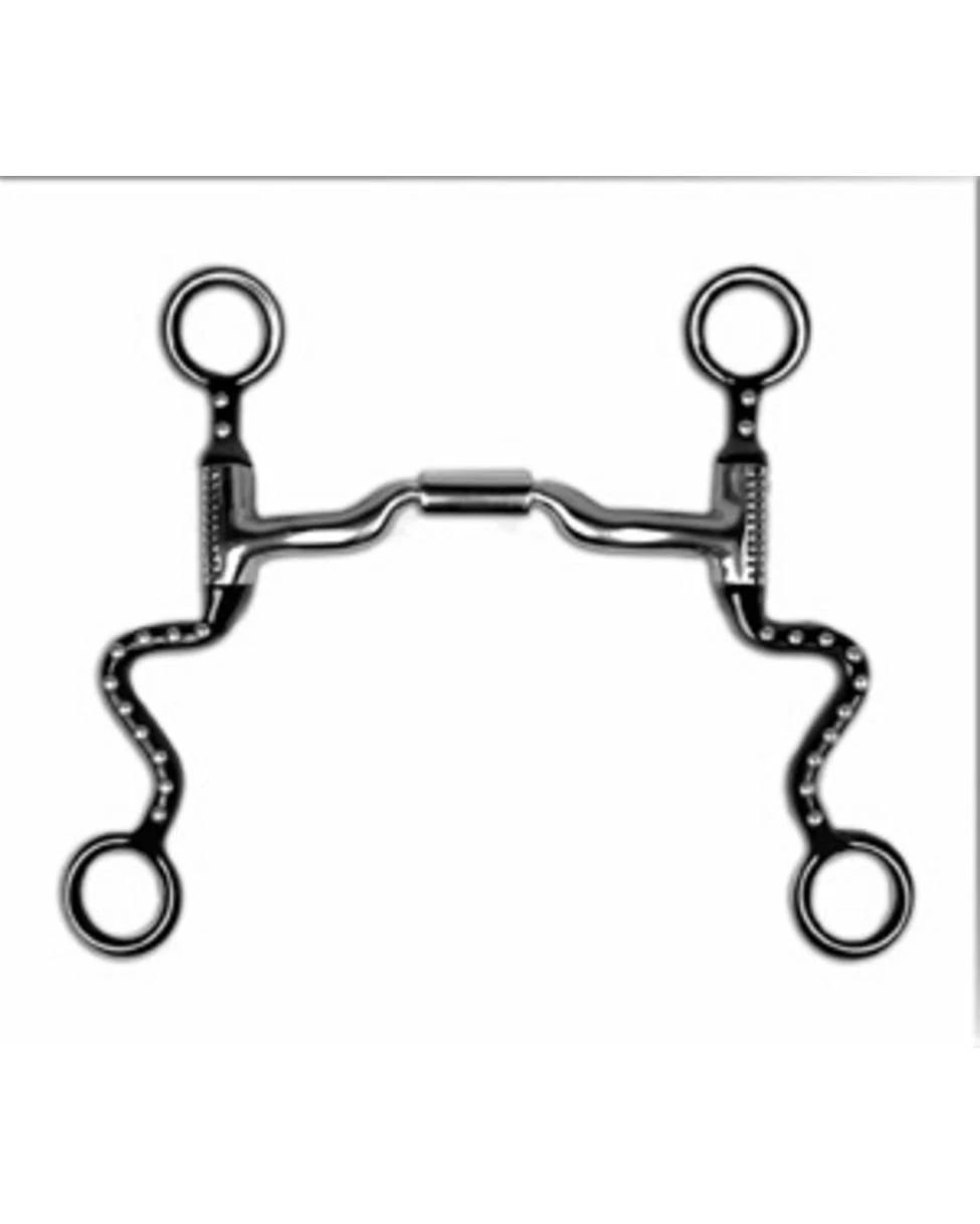 Myler Black Seven Shank Low Port Comfort Snaffle Bit BX_F0Q26J8F