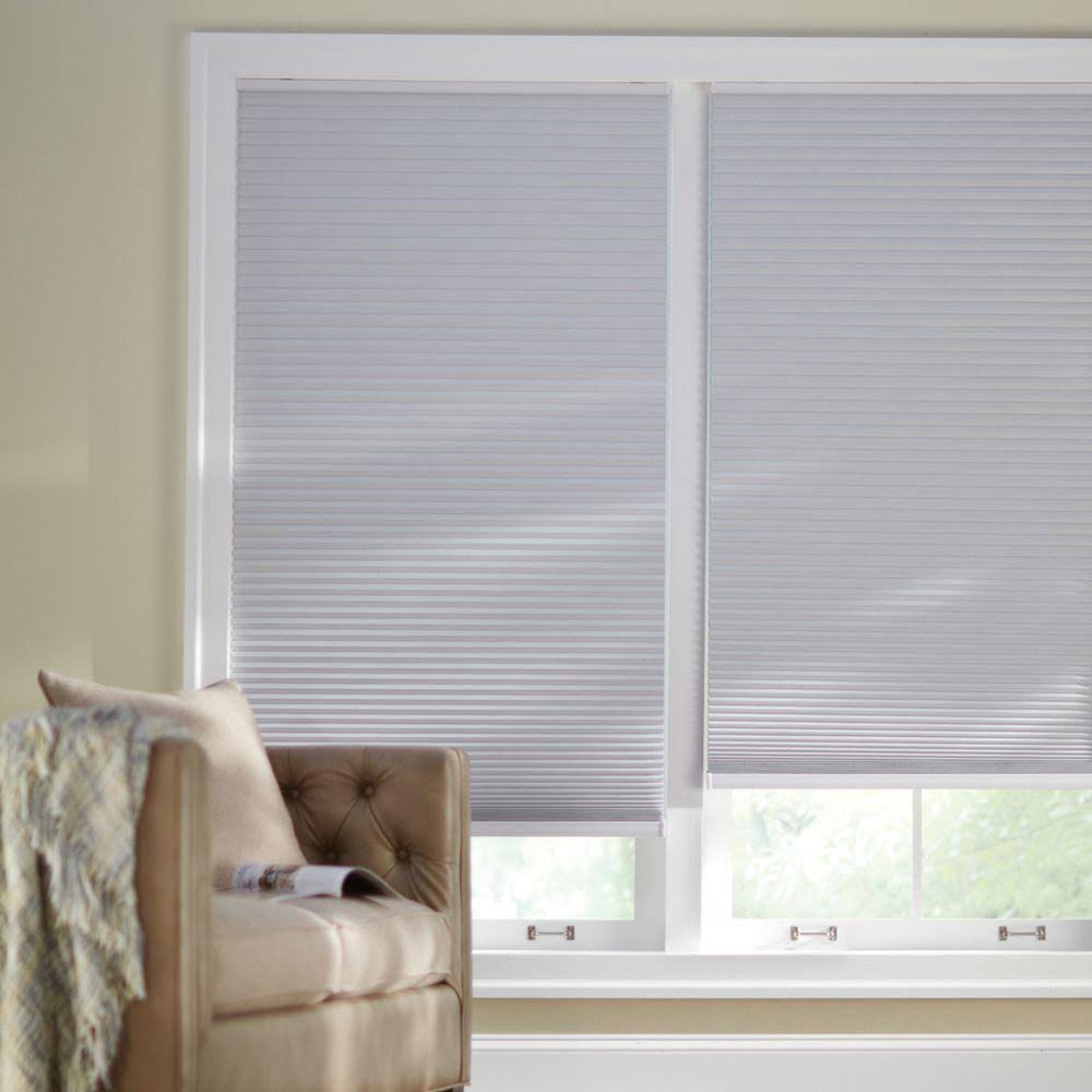 Home Decorators Collection Shadow White Cordless Blackout Cellular Shade - 48 in. W x 48 in. L 6J_PUWU0LUJ