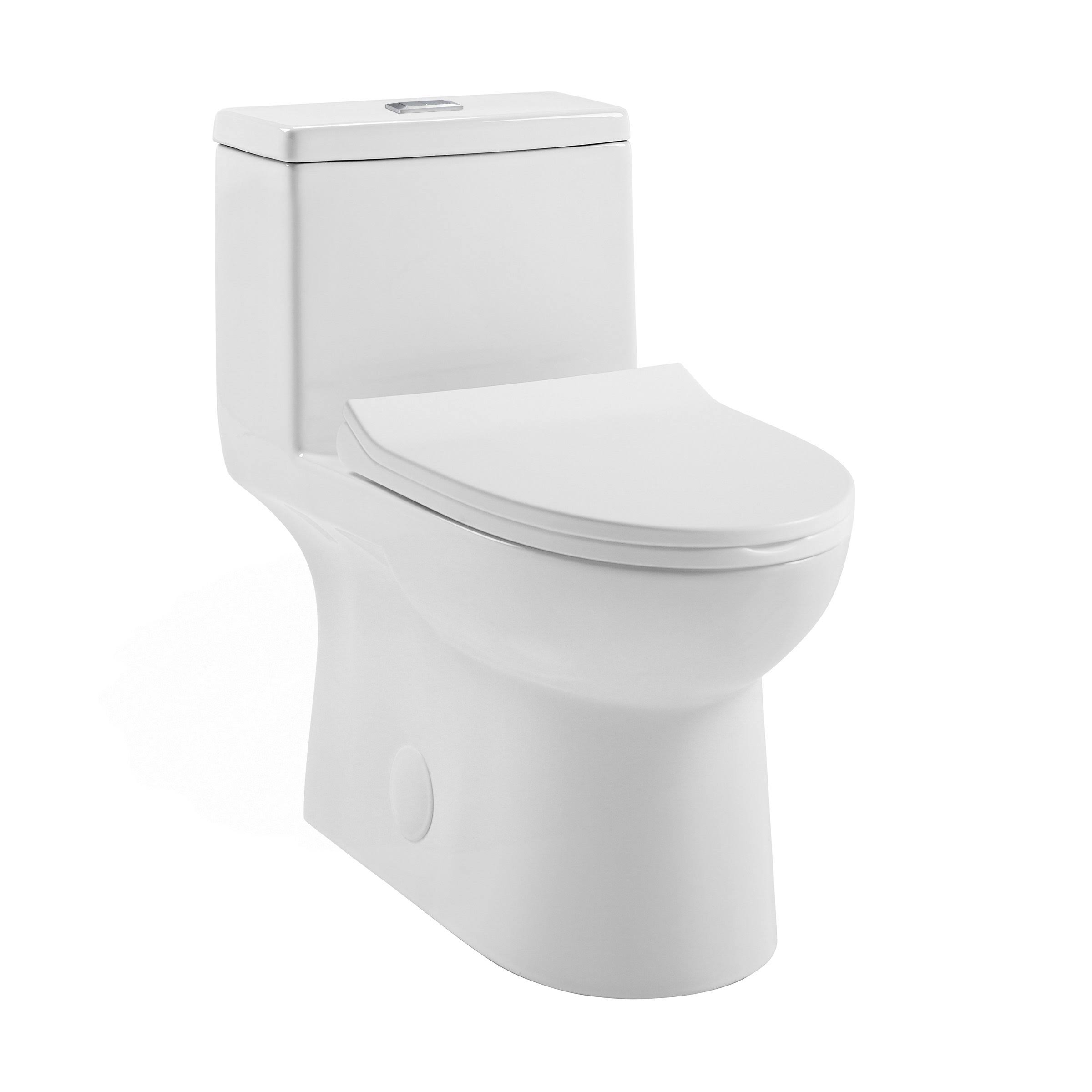 Daxton Dual Flush Elongated One-Piece Toilet (Seat Included) FN_H4XXVPBV