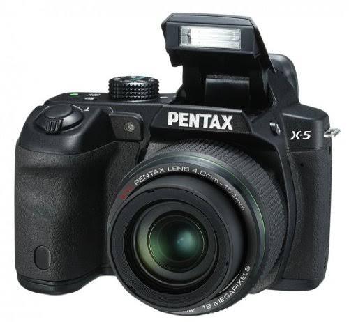 Pentax X-5 Classic Black 16 Mega Pixel Ultra-Wide-Angle (International Version, No Warranty) EF_MESQ9C6T