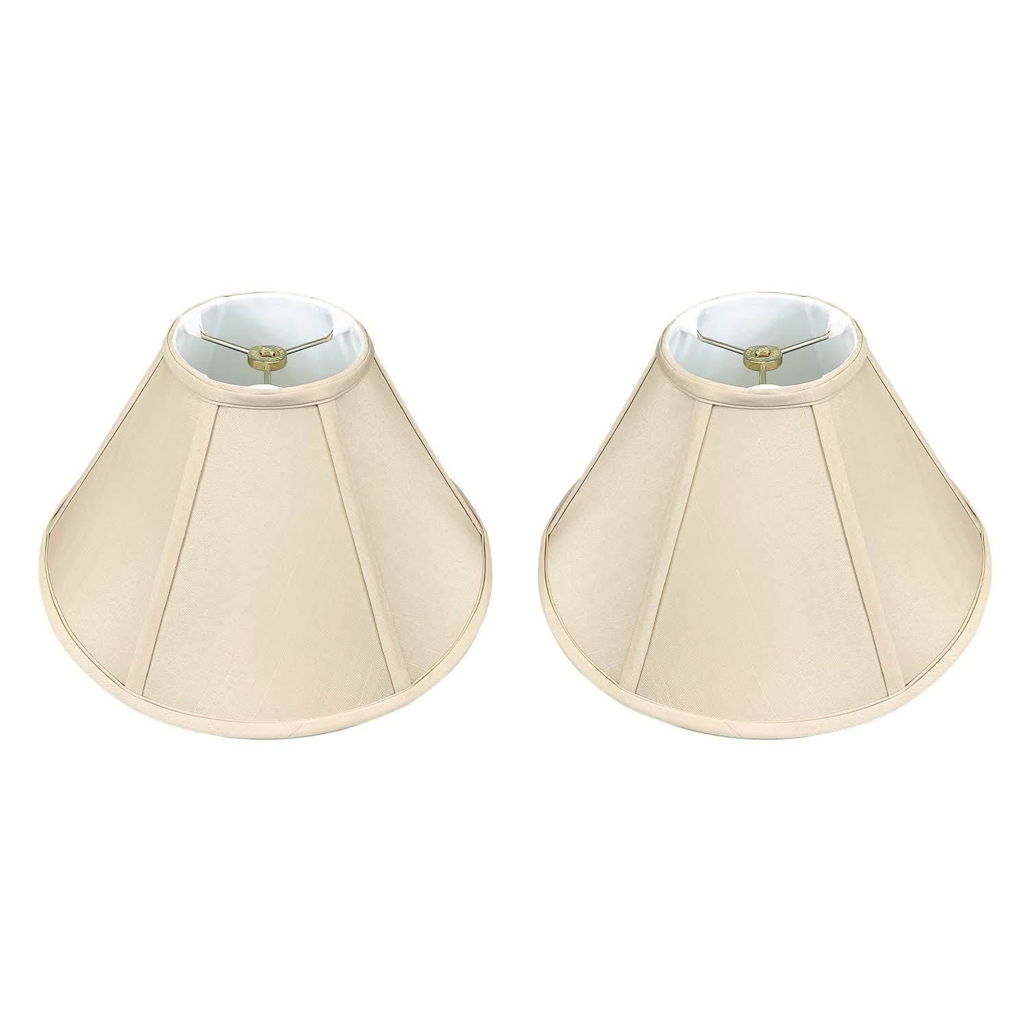 Royal Designs Coolie Empire Lamp Shade, Beige, 5x13x8 - Set of 2 JM_GPKVW0QU