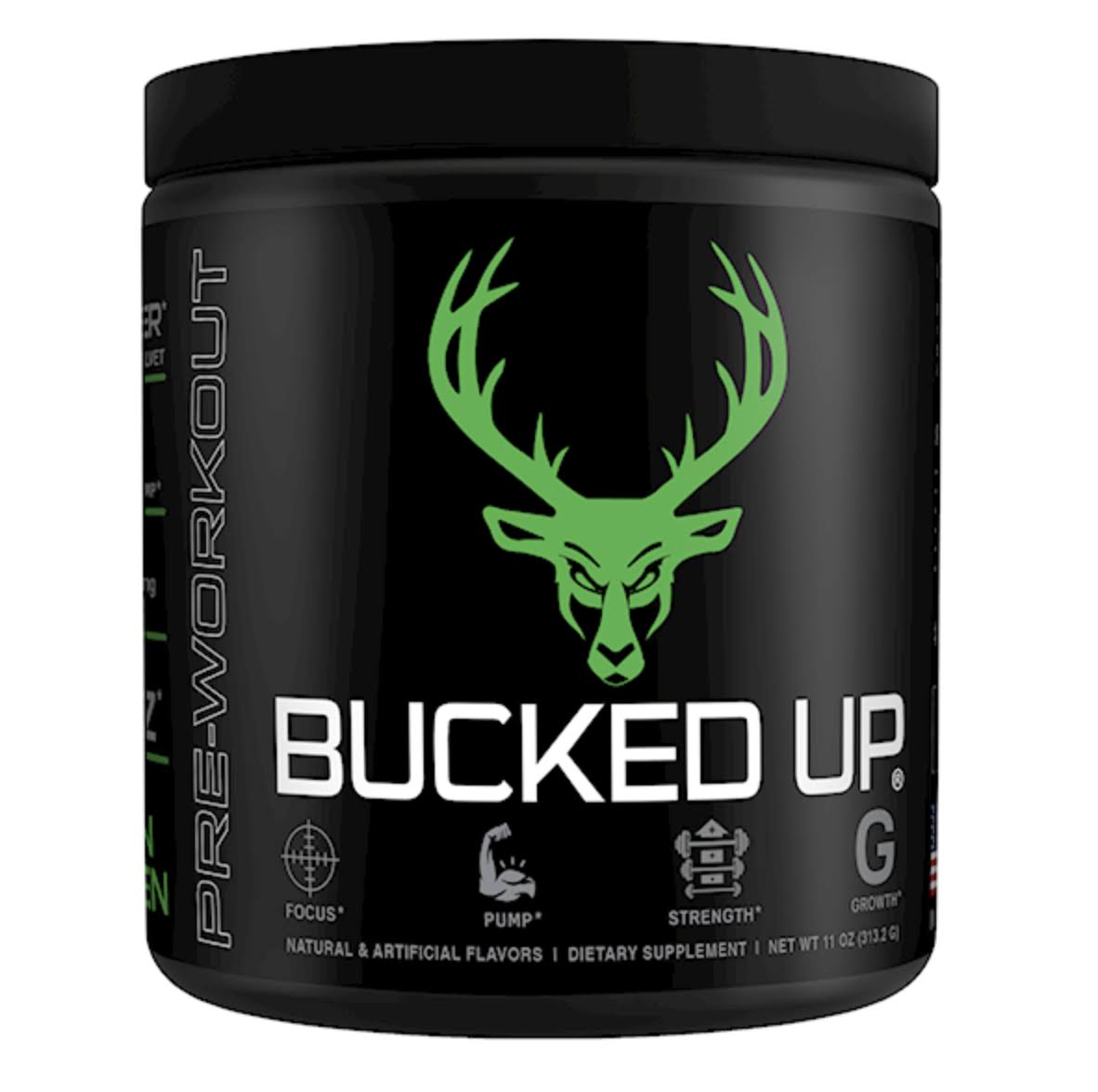 Bucked Up Pre Workout 30 Servings Mean Green 9M_3SL5Y5NL