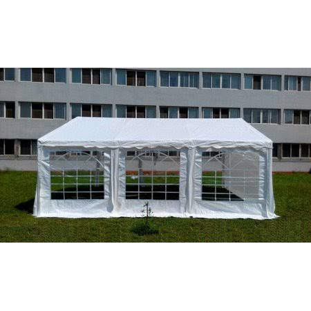 American Phoenix 20 ft. W x 20 ft. D Steel Party Tent, White CT_MDY66I3B