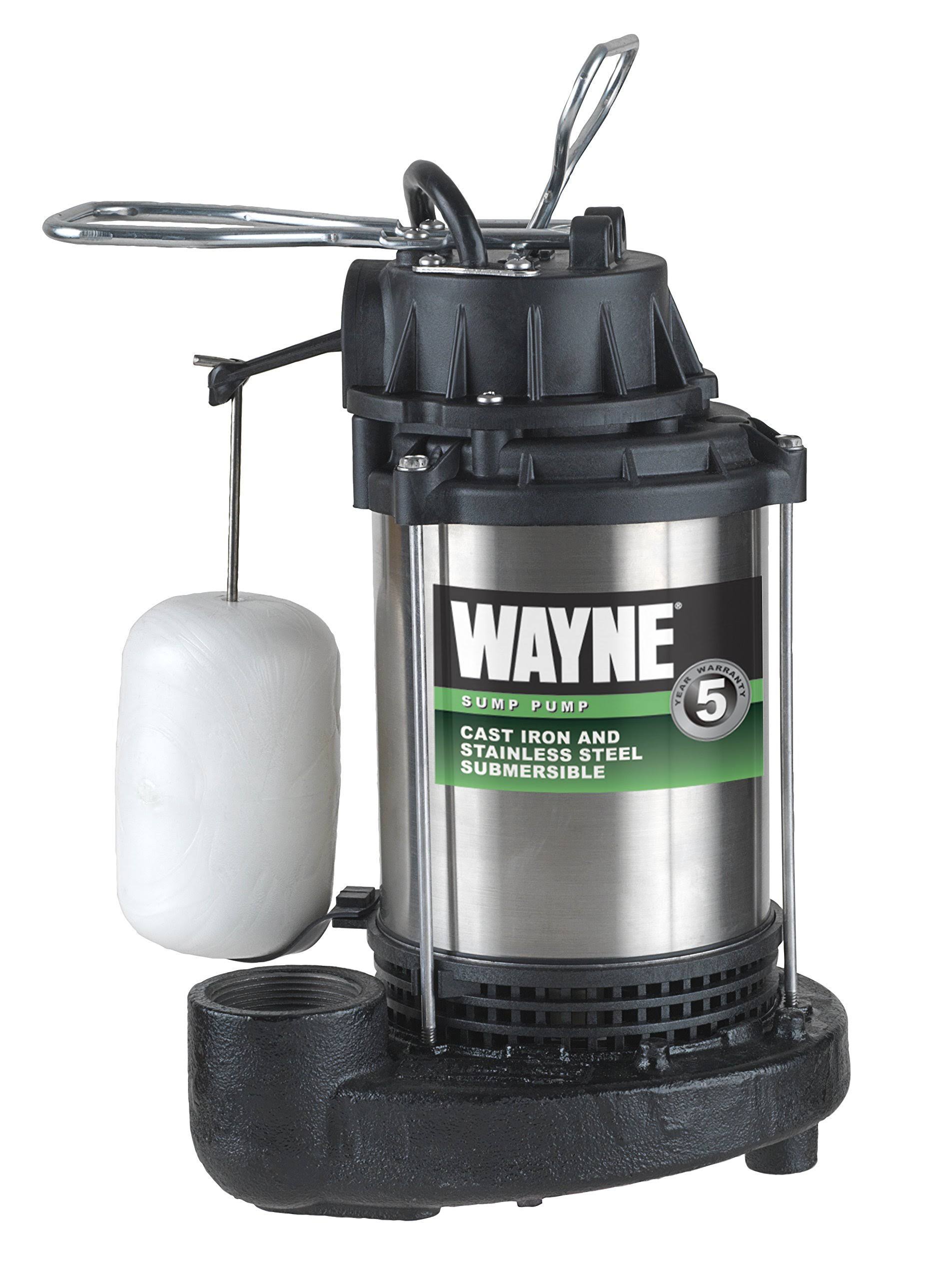 Wayne Cdu1000 - 1 HP Stainless Steel Cast Iron Submersible Sump Pump OY_9YQFLANM