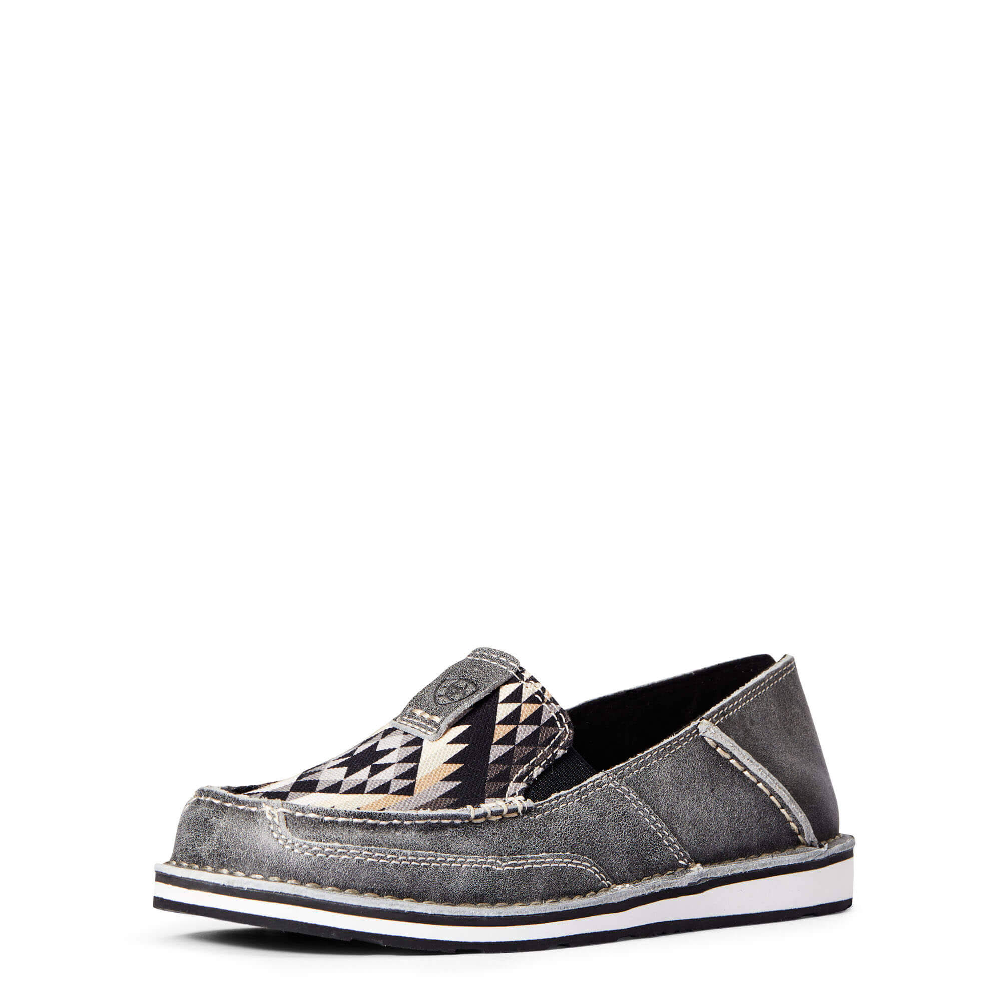 Ariat Ladies Cruiser - Titanium / Black Aztec Print 3A_DVI3PK10