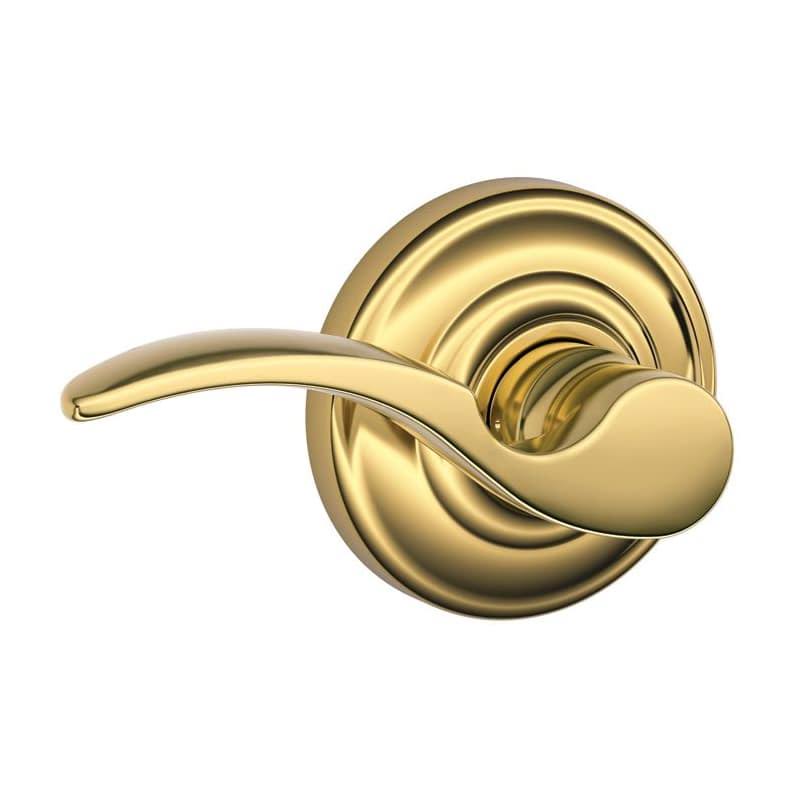 Schlage St. Annes Lever Passage - Lifetime Bright Brass EX_OAAUWLZE