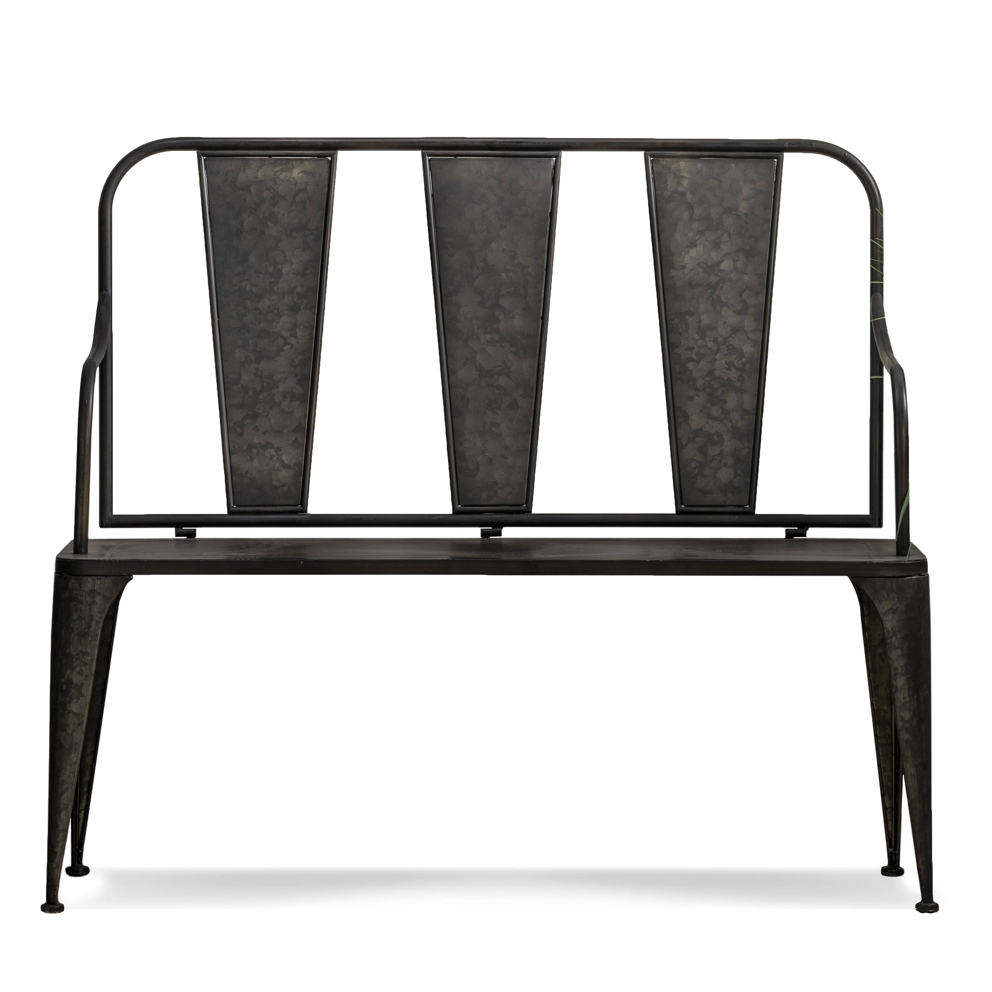 Crestview Collection EVFZR3186 Evolution Black Bench WJ_VBFNAWC3