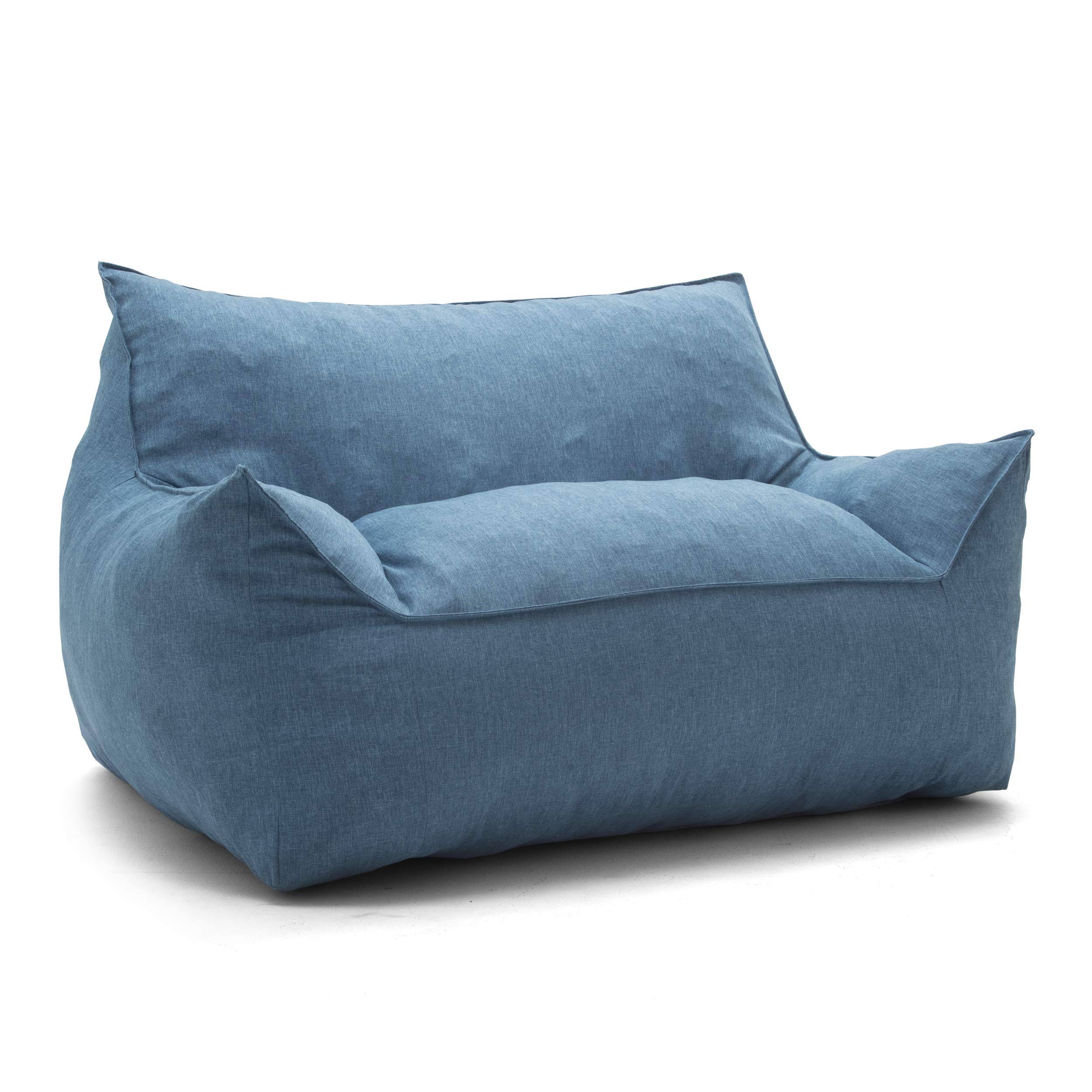 Lux by Big Joe Imperial Fufton Union Bean Bag, Blue QG_UFS1P463