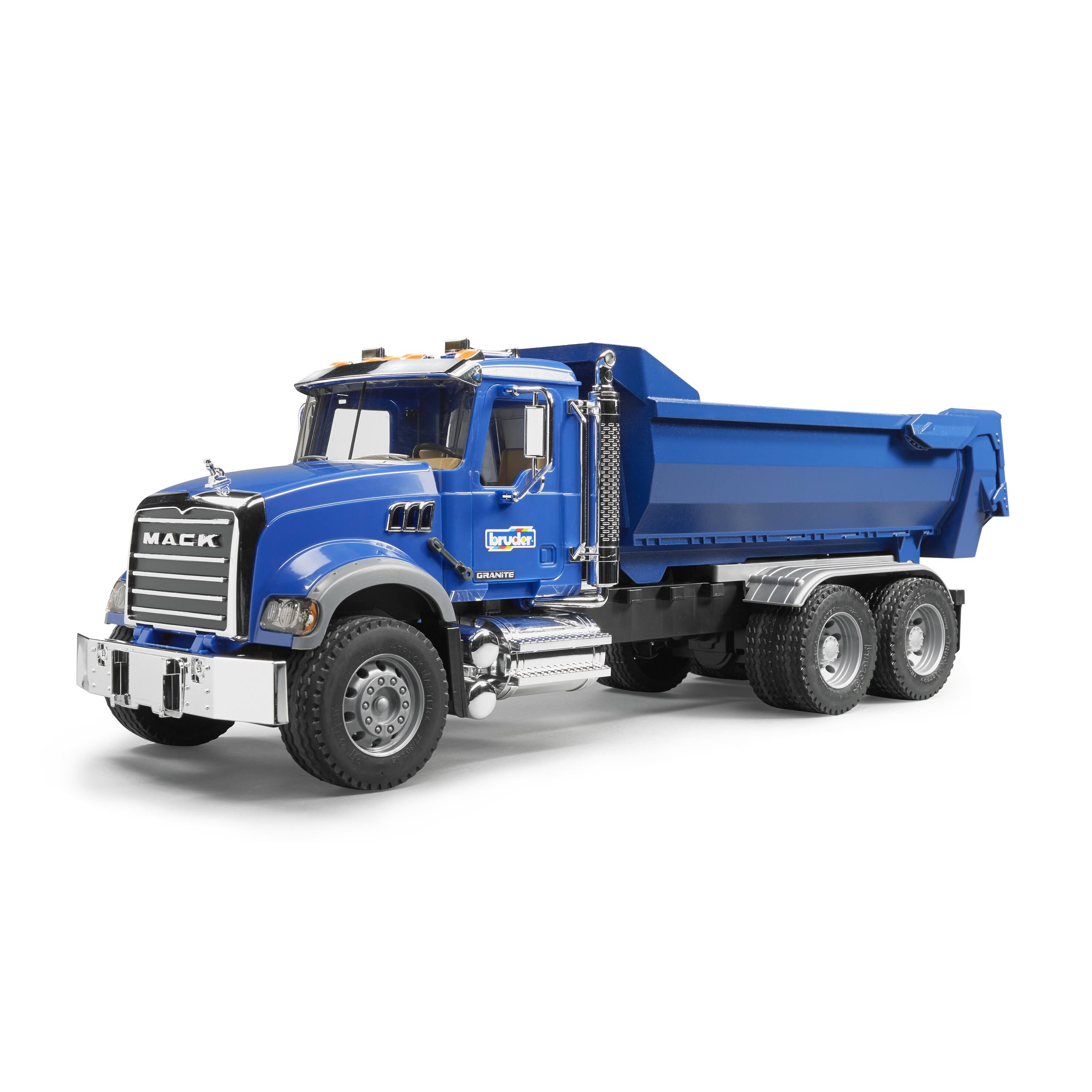 Bruder 02823 Mack Granite Halfpipe Dump Truck BX_BFHRBGFI