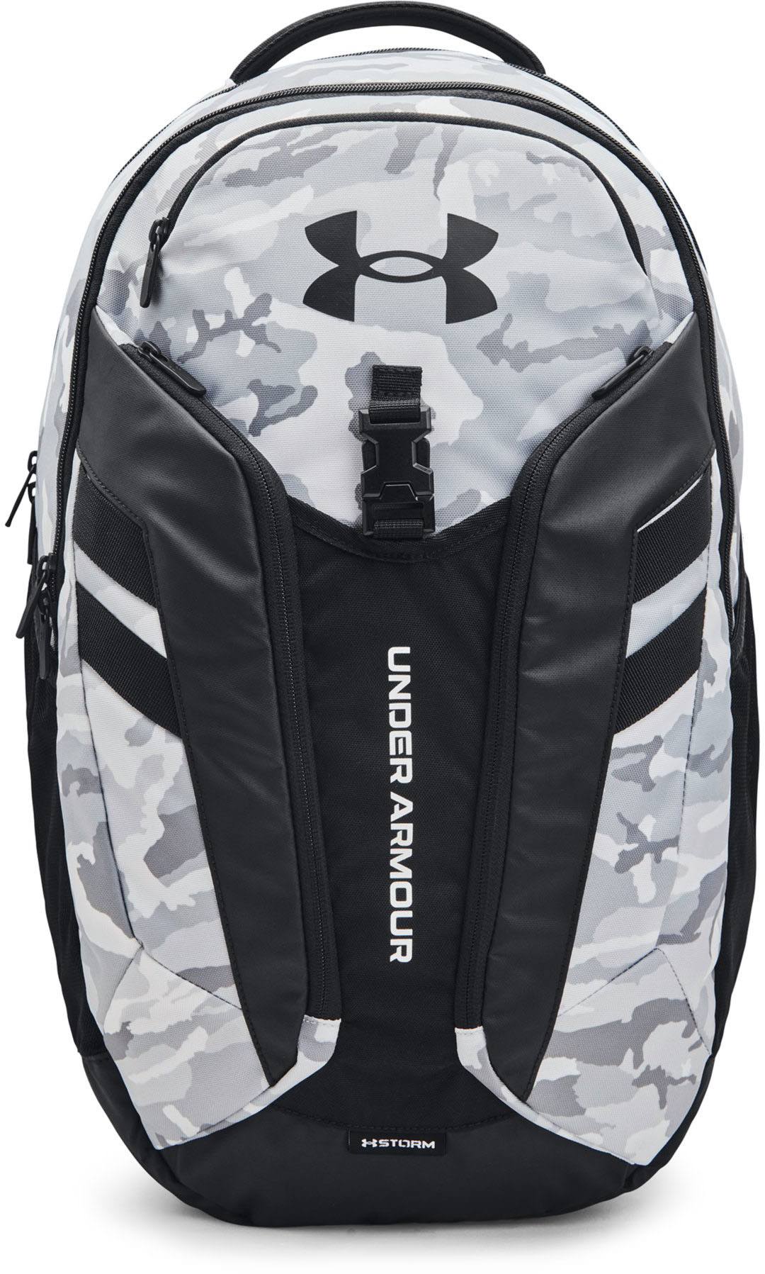 Under Armour Hustle Pro Backpack - White, OSFA BQ_LUUMJWJ1