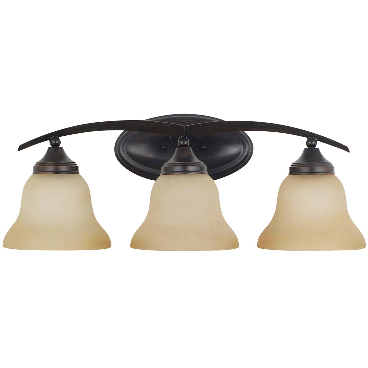 Sea Gull Lighting 44176-710 Brockton Burnt Sienna 3 Light Vanity B0_WGF5NXXI