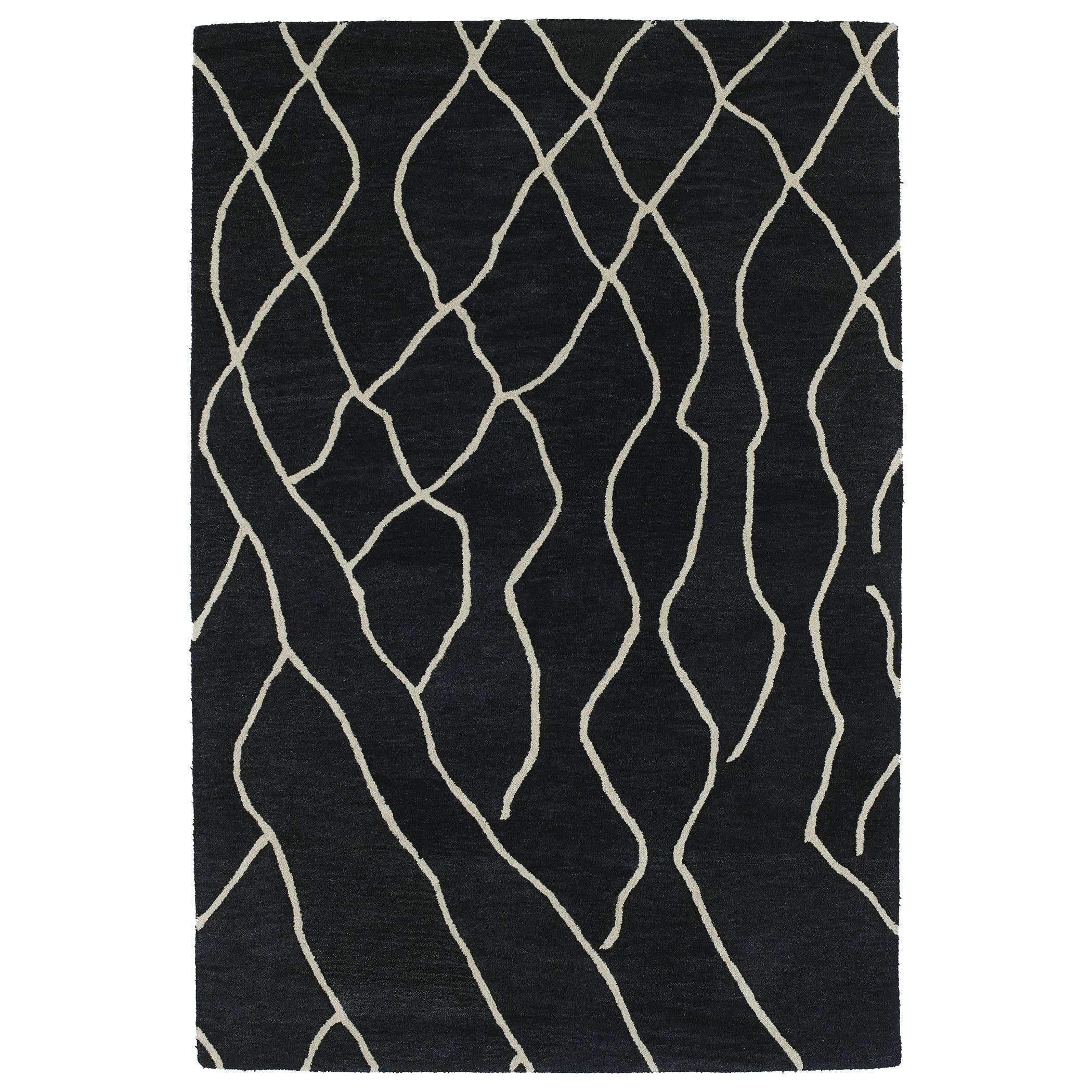 Kaleen Casablanca Rug Charcoal 2' x 3' O6_BAS5QKPH