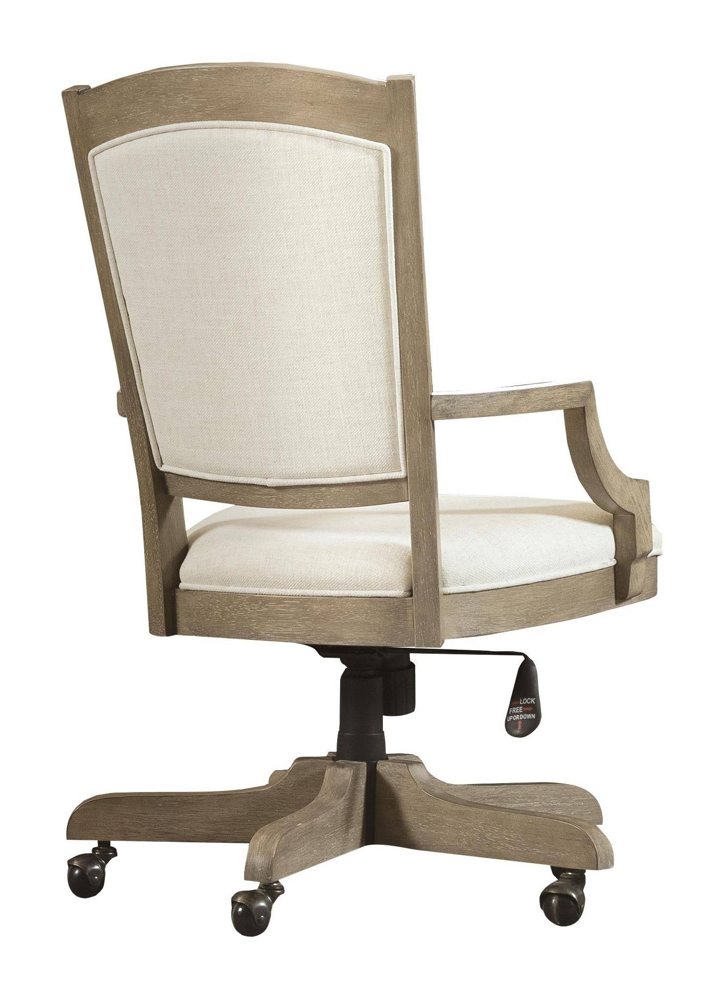 Riverside Myra Upholstered Desk Chair in Natural YU_NM4SUPOV