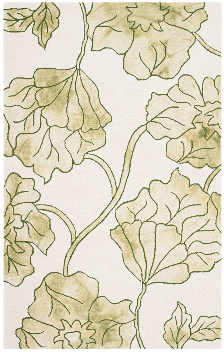 Safavieh Dip Dye DDY683B Ivory - Light Green 5' x 8' Area Rug IX_Y2YMWQON