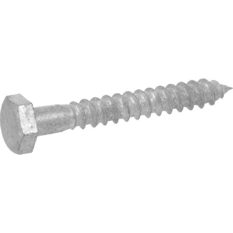 Hillman 812123 Hot Dipped Galavanized Hex Lag Screws, 1/2 x 14-Inch, 25-Pack OL_ZY34XAKA