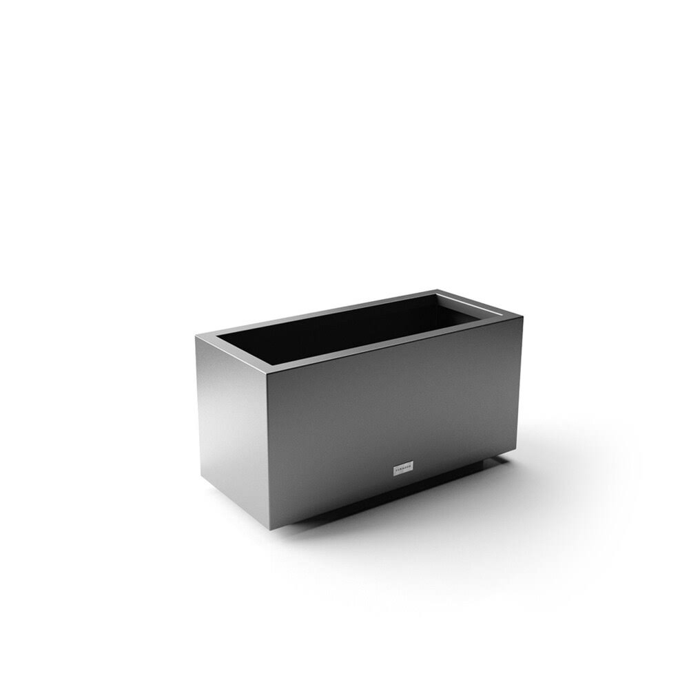 Metallic Series Long Box Planter Small / Grey XR_GQCQ6WTX