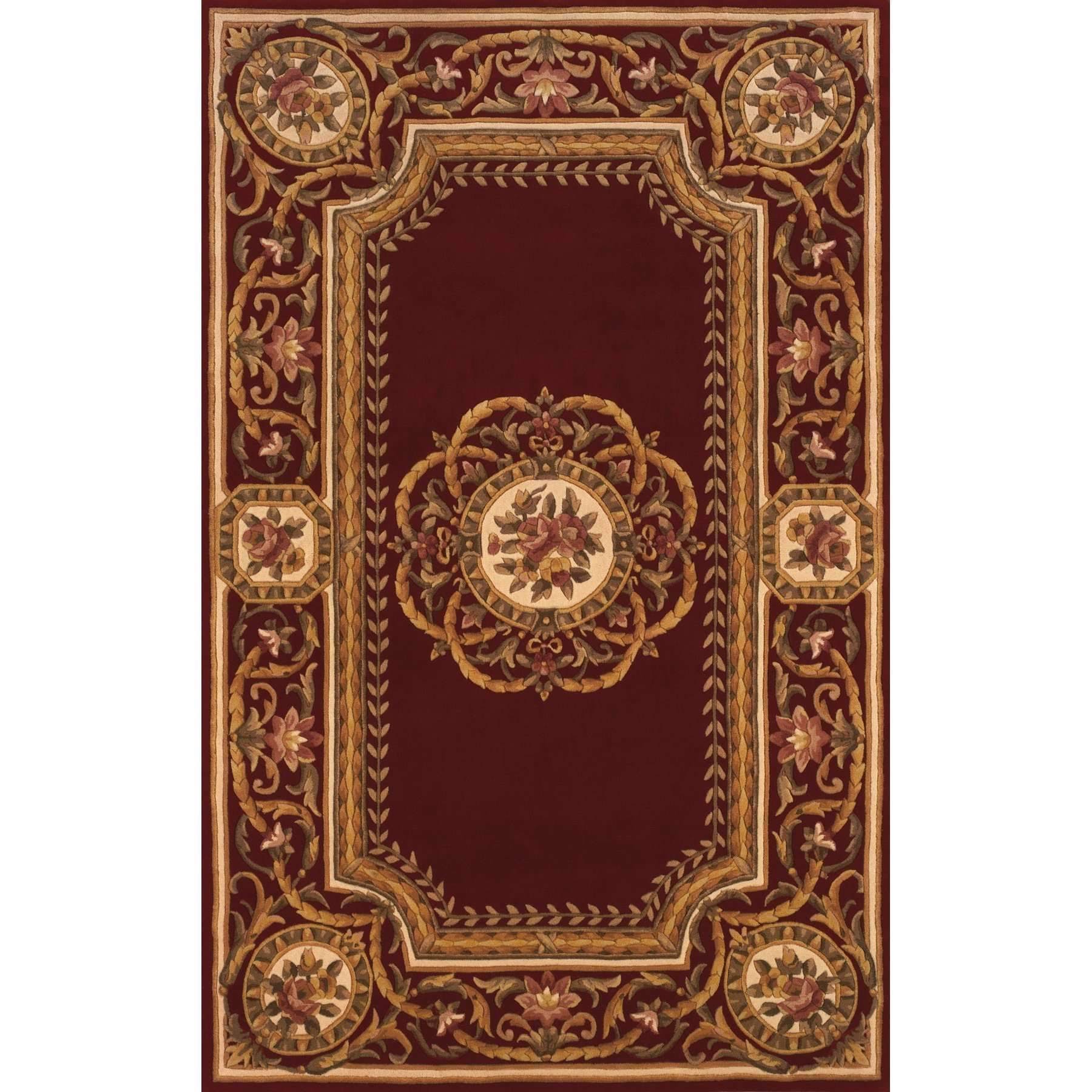 Momeni Harmony Rug Burgundy 5' x 8' LH_WYMTBAZZ