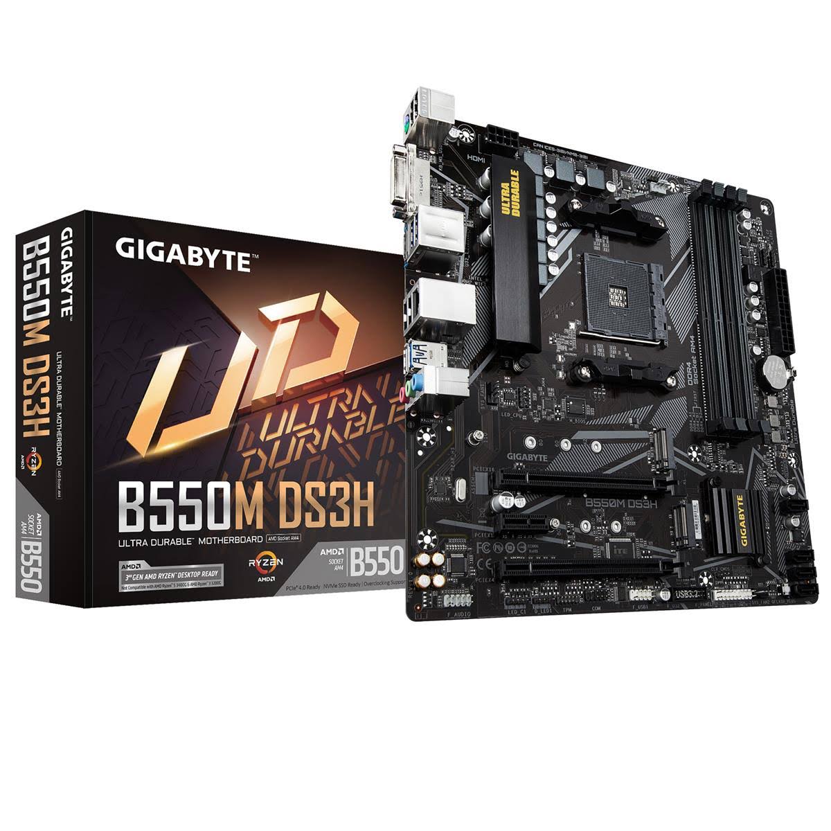 Gigabyte B550M DS3H AMD AM4 mATX Motherboard US_JSIE3UVJ