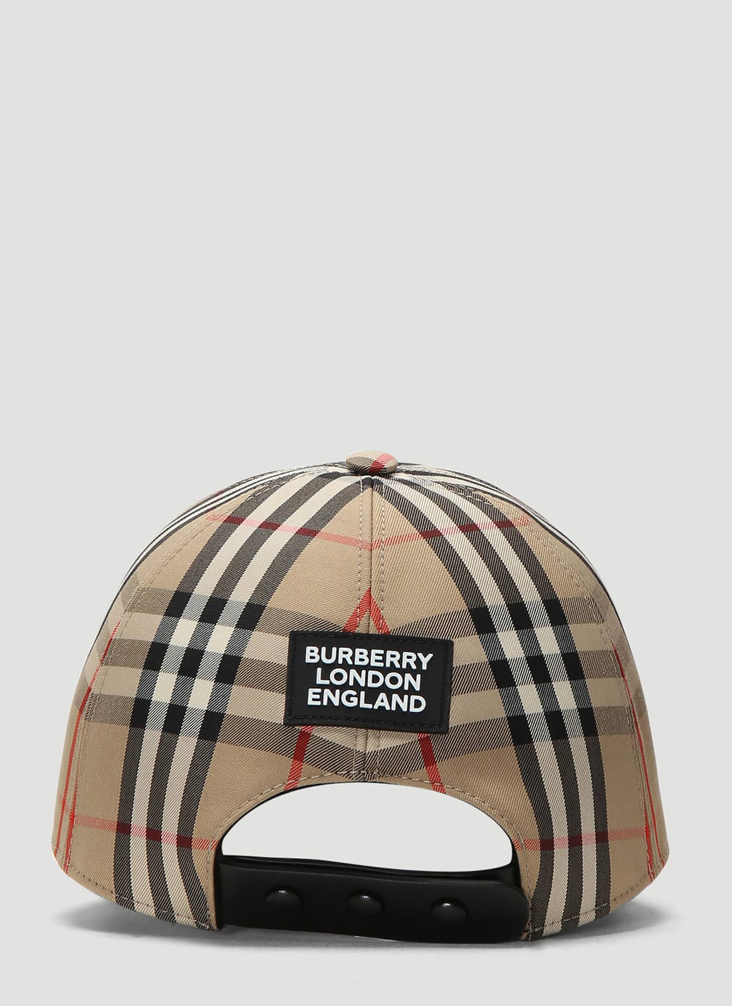 Burberry Vintage Check Baseball Cap HI_GVLKOW8R