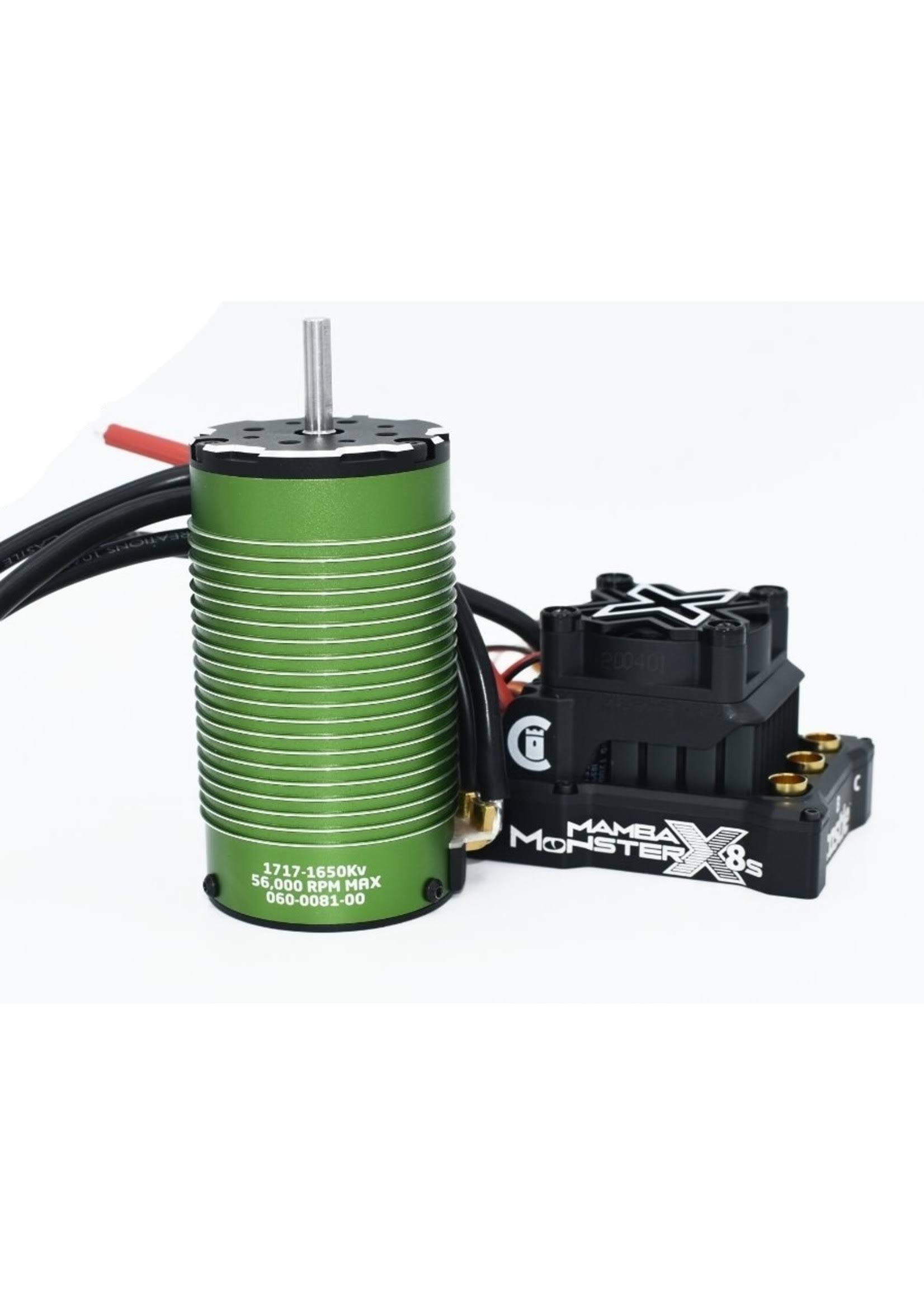1/6 Mamba Monster X 8s Esc/Motor Combo 1717-1650kv | Castle ZZ_M89NCKTA
