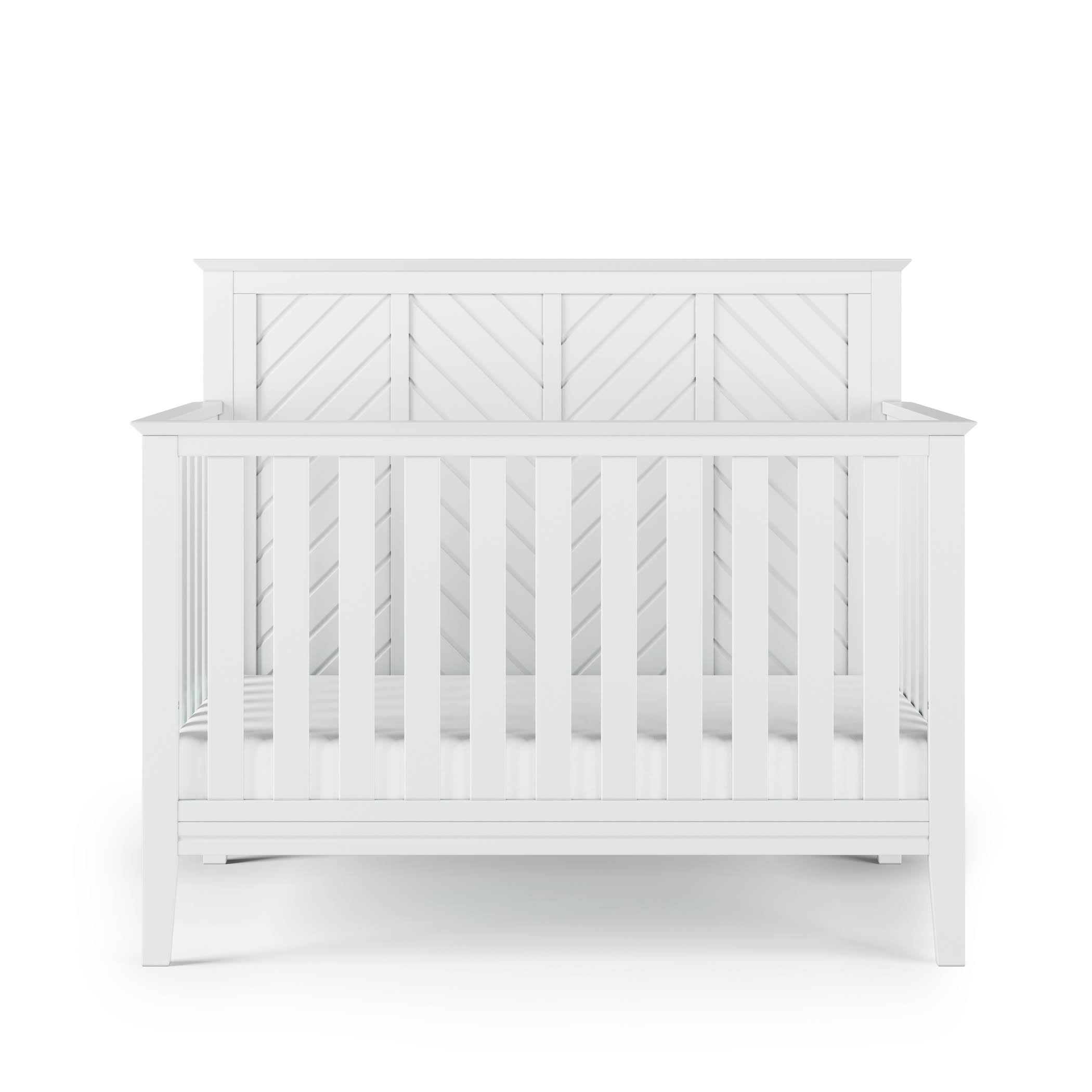 Child Craft Atwood 4-In-1 Convertible Baby Crib (Matte White) XY_CXVLKPJO