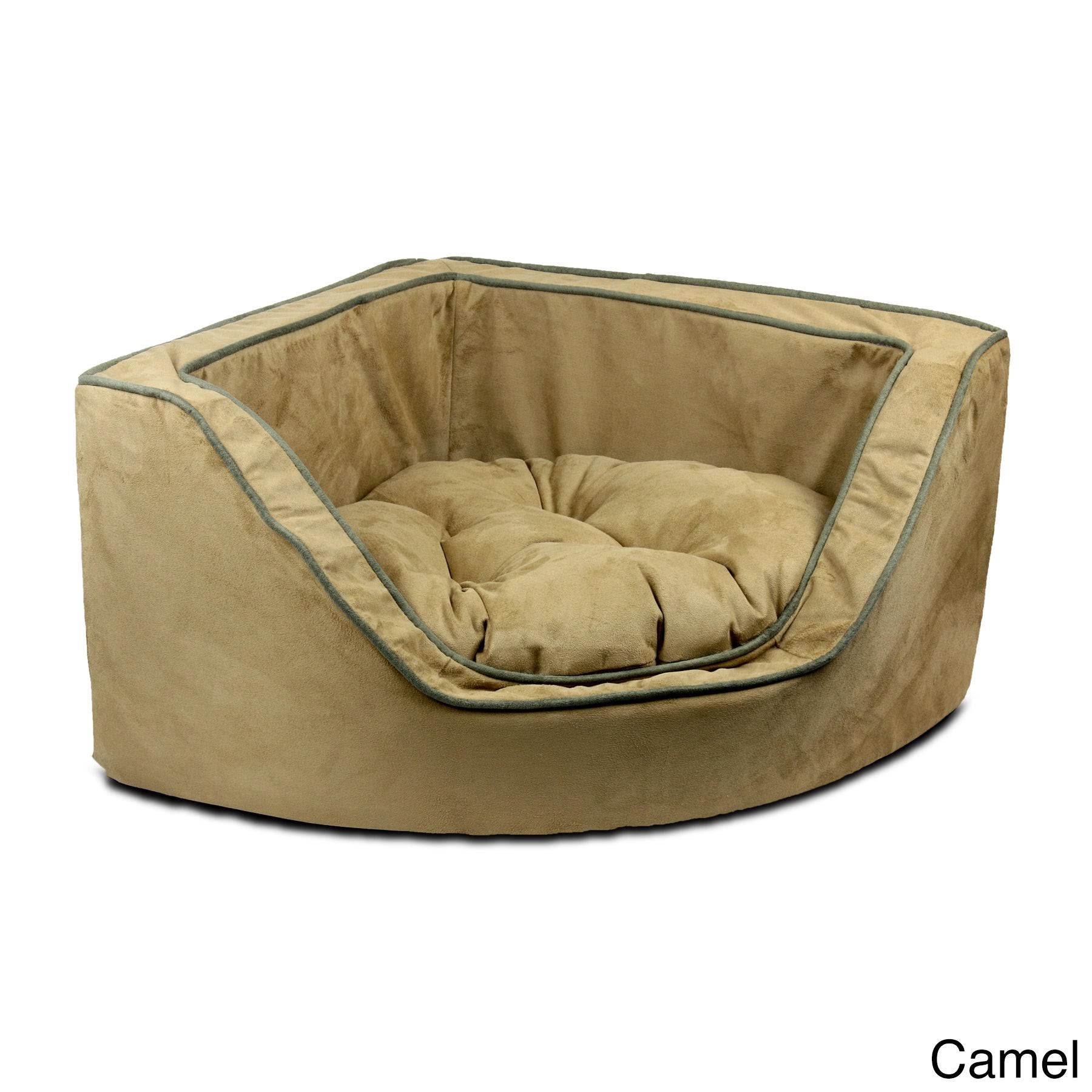 Snoozer Luxury Corner Pet Bed, Small, Anthracite/O6_PQFSQVQV