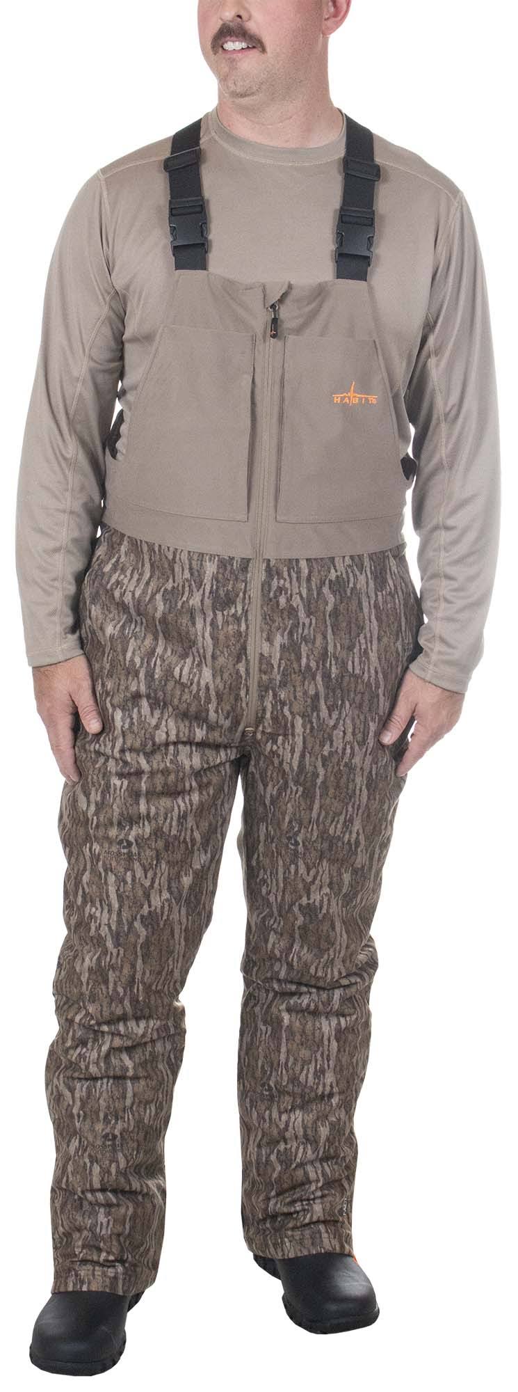 Habit Scent-Factor Insulated Bib Medium Realtree Edge-OY_K64RJJNY