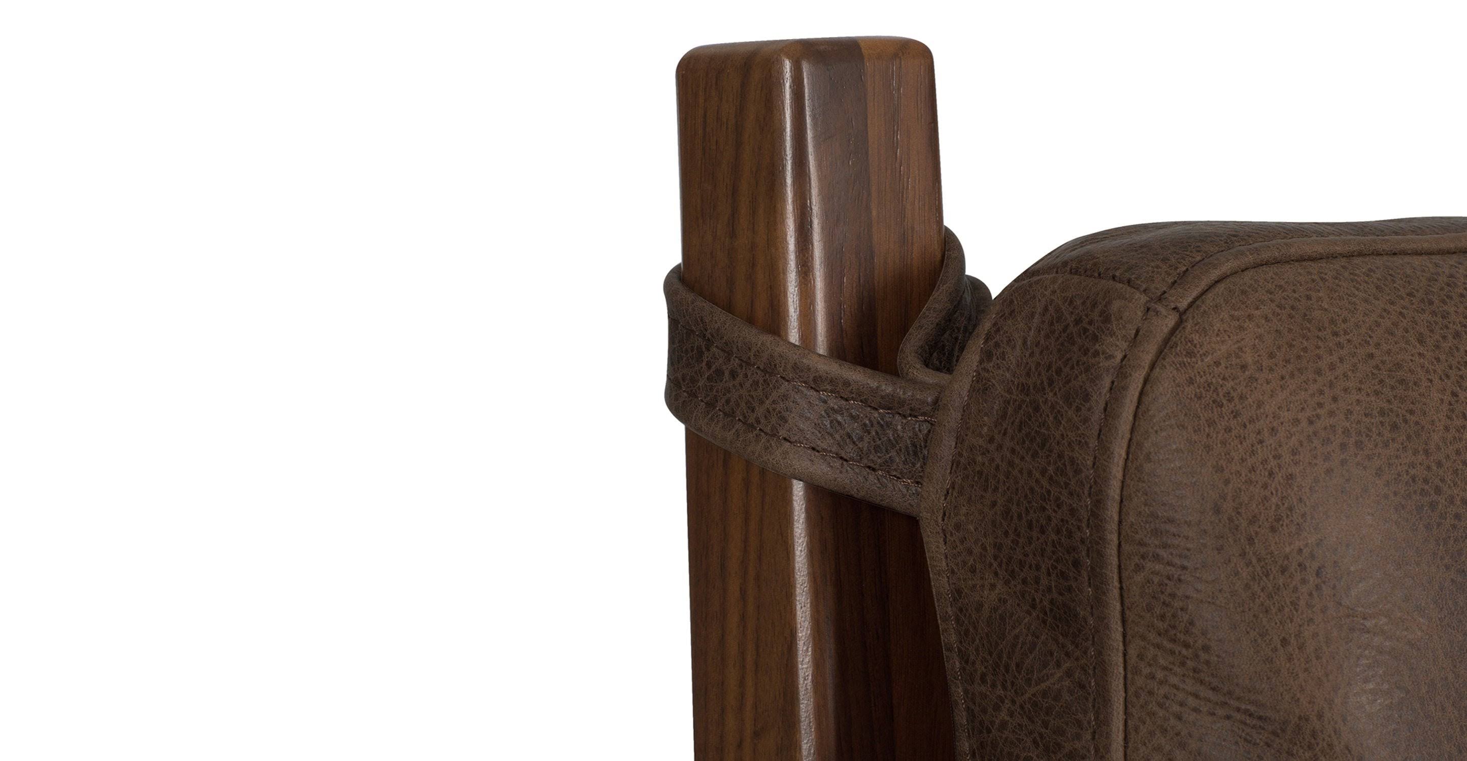 Poly And Bark Truro King Bed Headboard Cushion Set In Cognac EA_IYJIDRW8