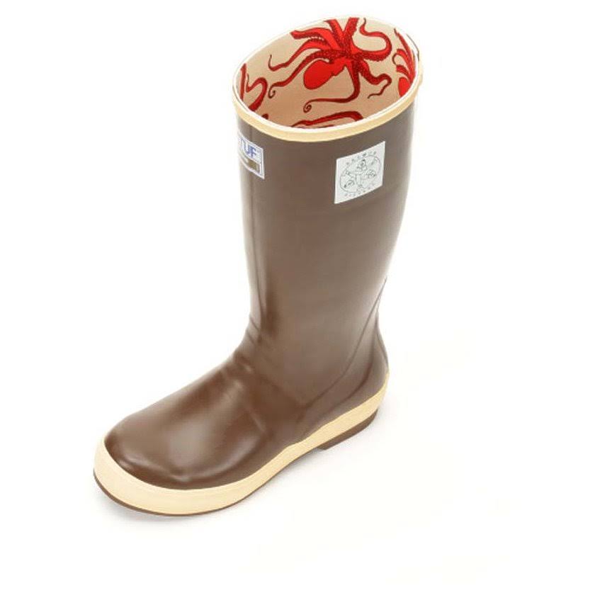 Xtratuf Women's 15 Legacy Salmon Sister Boots Copper/ Octopus Print Size - 0W_KHGJOWTL
