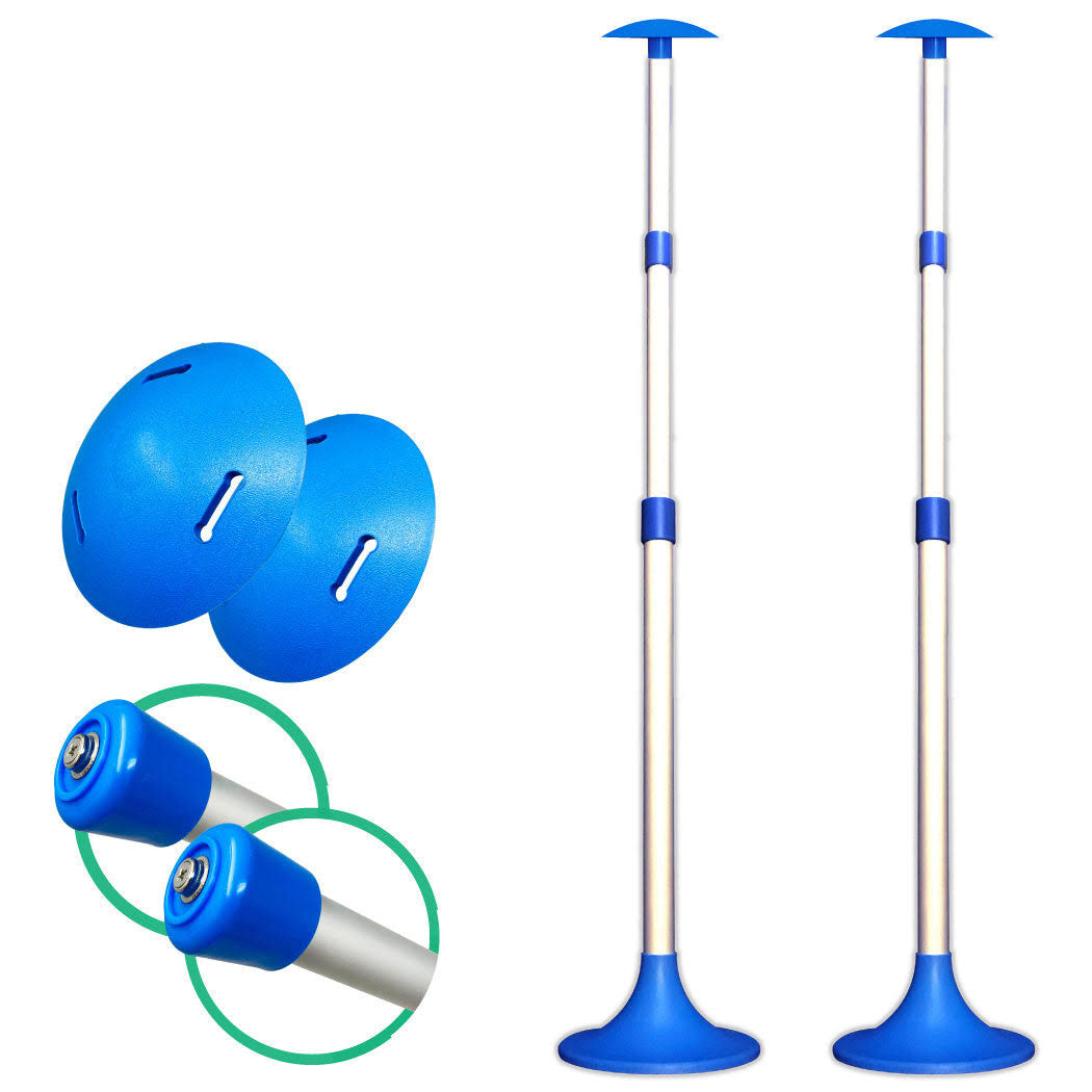 Boat Cover Support Poles 2 Pk Support Systems - Two Adjustable Small To Large Posts Boat Cover Pole For Jon Boat Pontoon Boat Cover Aluminum AP_HFMMURLN