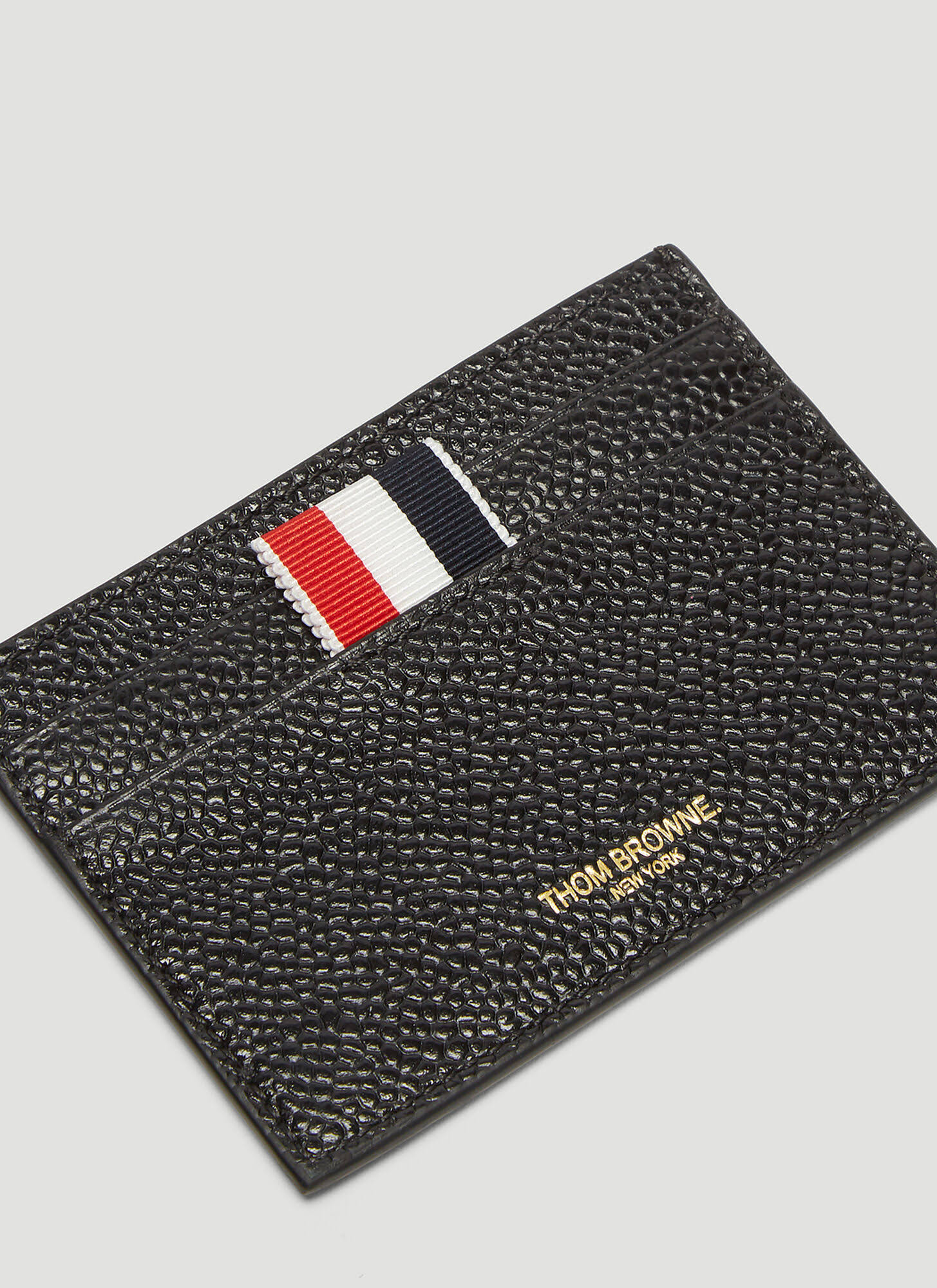 Thom Browne Black Double-Sided Card QE_56KLLGGE