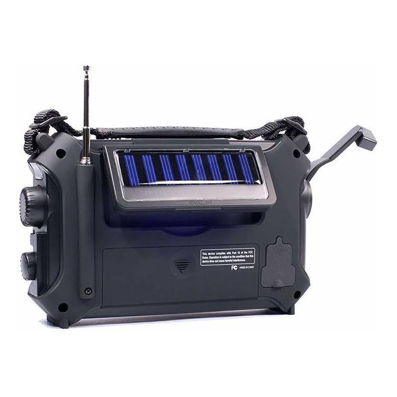 Kaito Ka500ip-Red Voyager Solar/Dynamo Am/Fm/Sw Noaa Weather Radio With Alert And Cell Phone Charger, EZ_2FXAFAP1