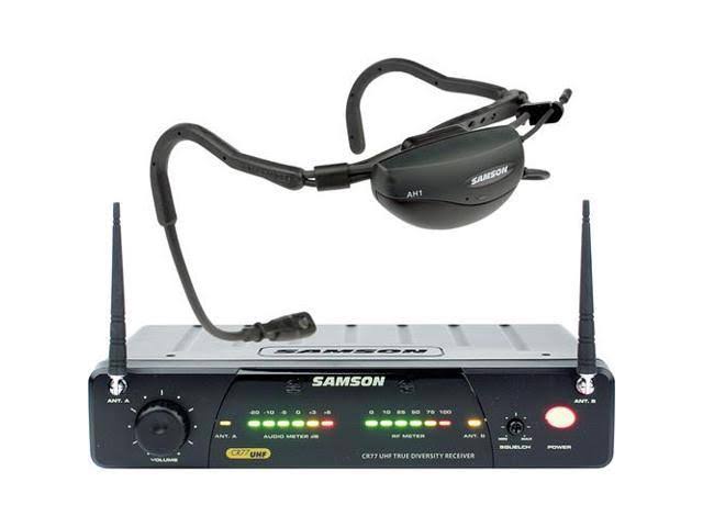 Samson Ah7 Headset Transmitter With Qe Fitness Microphone (K1 - 489.050 Mhz) PM_RVWVVTO5