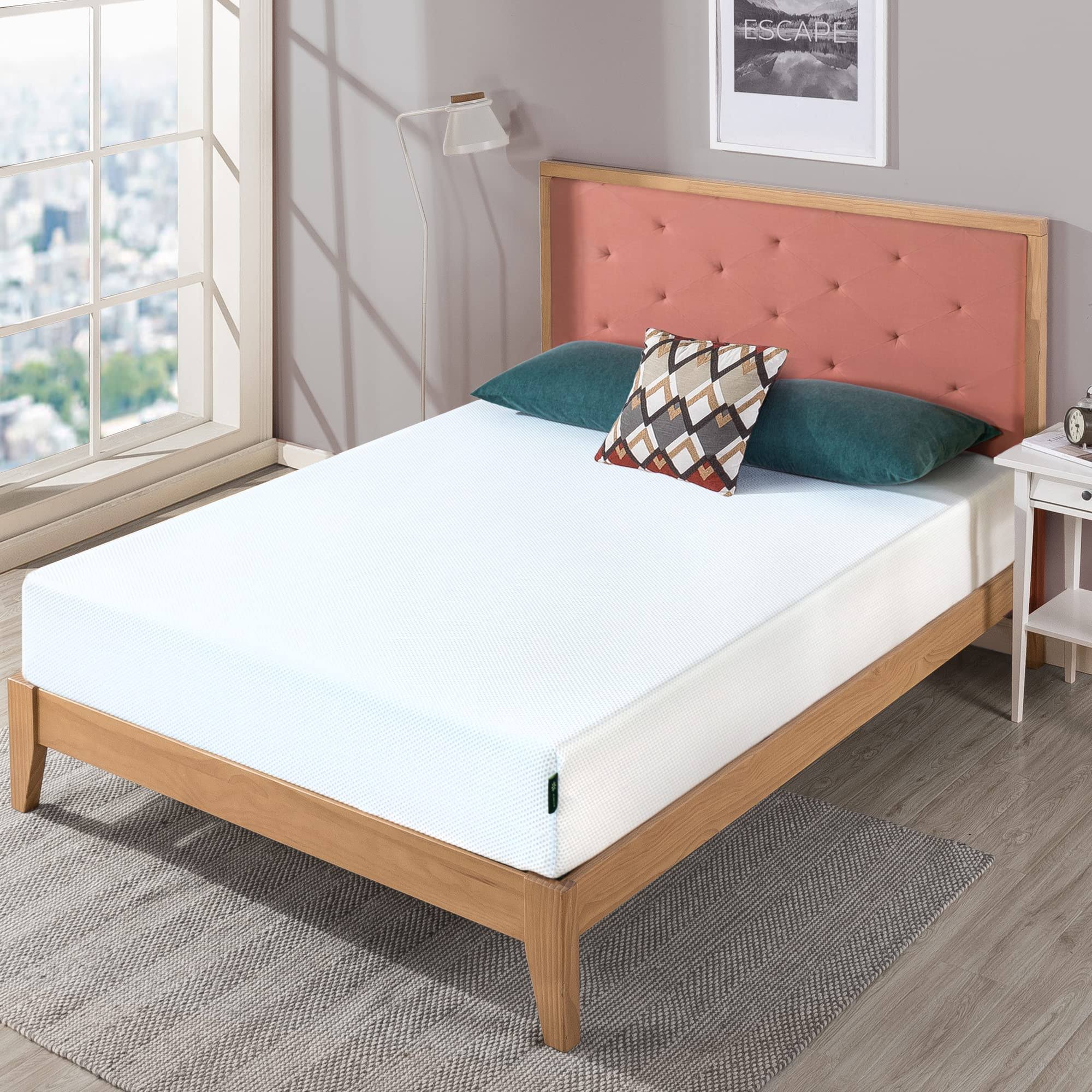 Zinus 10 Inch Gel-Infused Green Tea Memory Foam Mattress, JT_RXPEAYKE