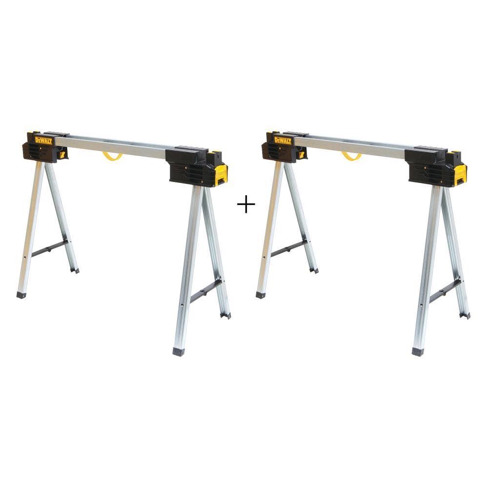 Dewalt 32 In. Metal Folding Sawhorse (2 Pack) EX_6YJ4ZDSP
