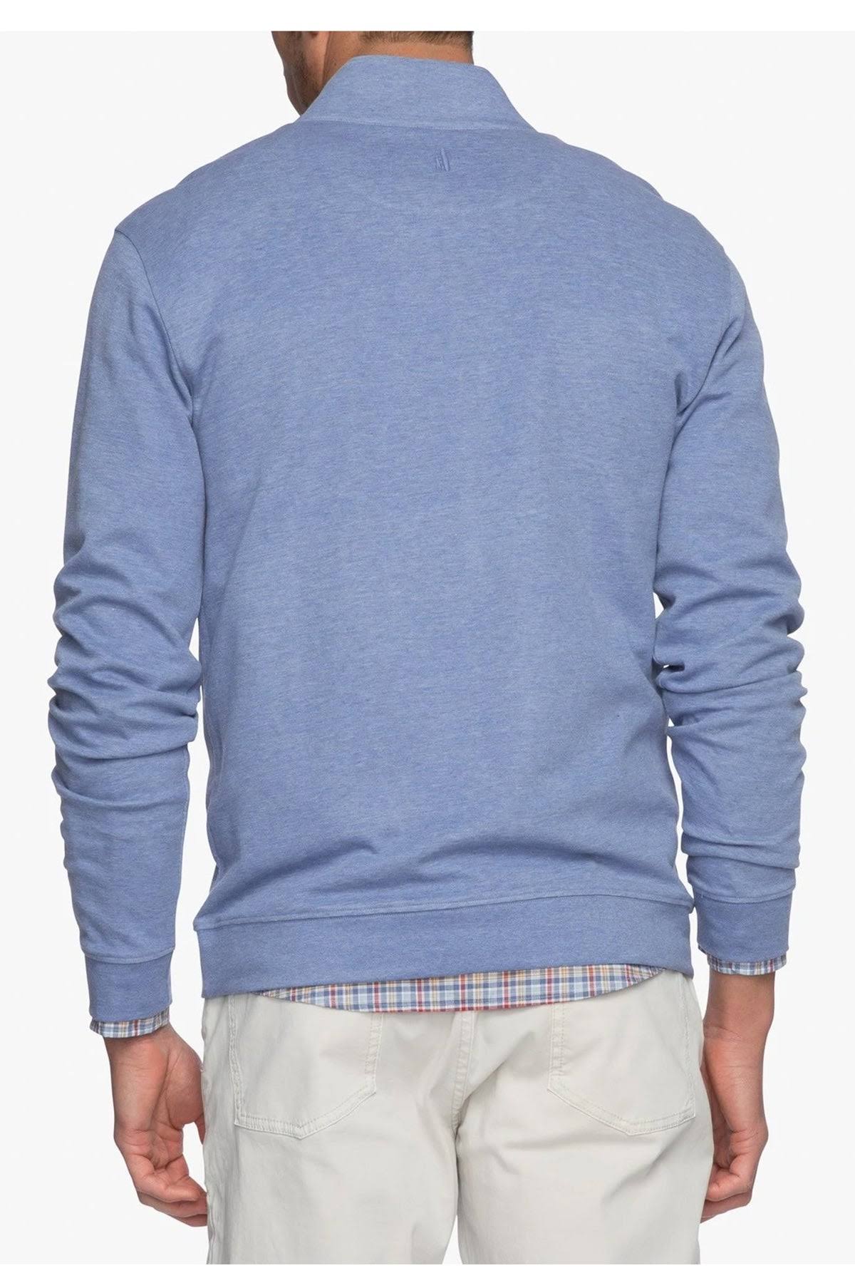 Johnnie-O Sully 1/4 Zip Pullover, Laguna Blue, 0X_9BJTTNTC