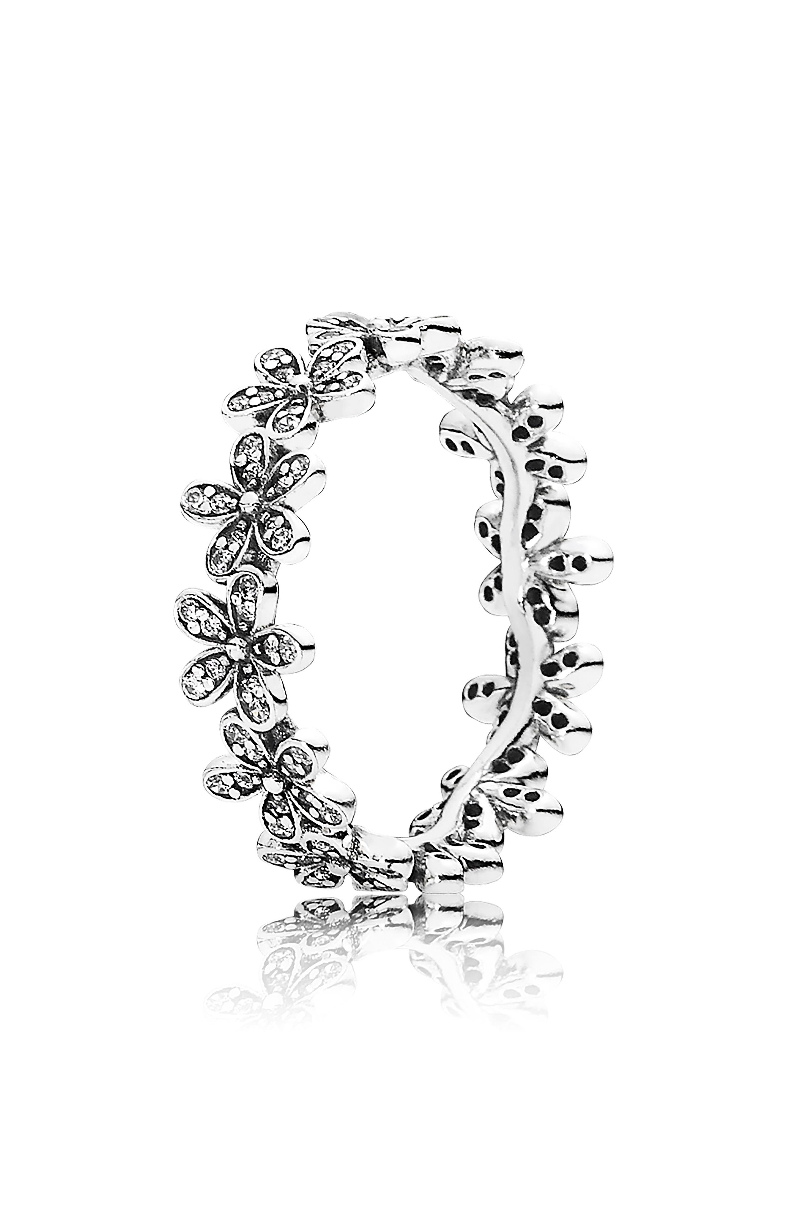 Pandora Ring Dazzling Daisy Meadow Sterling O0_WGDG8ALR
