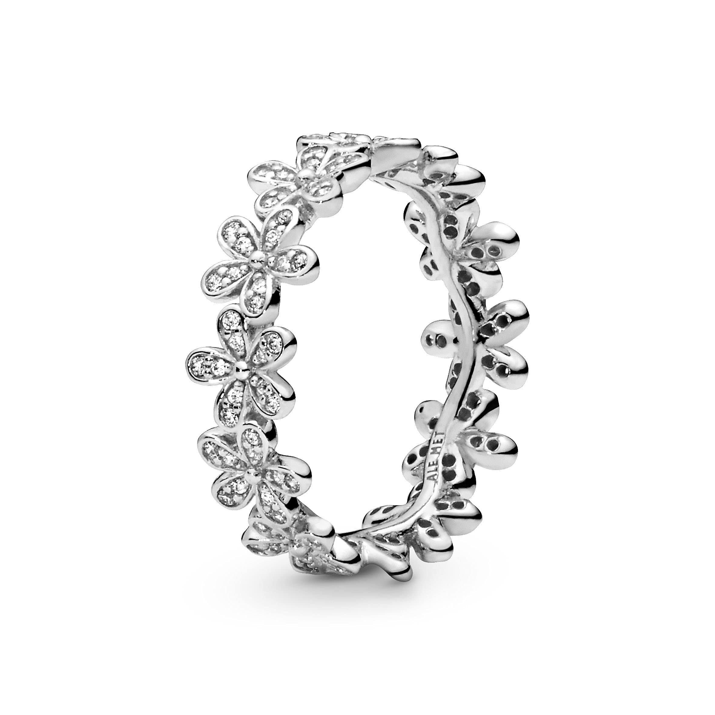 Pandora Ring Dazzling Daisy Meadow Sterling O0_WGDG8ALR
