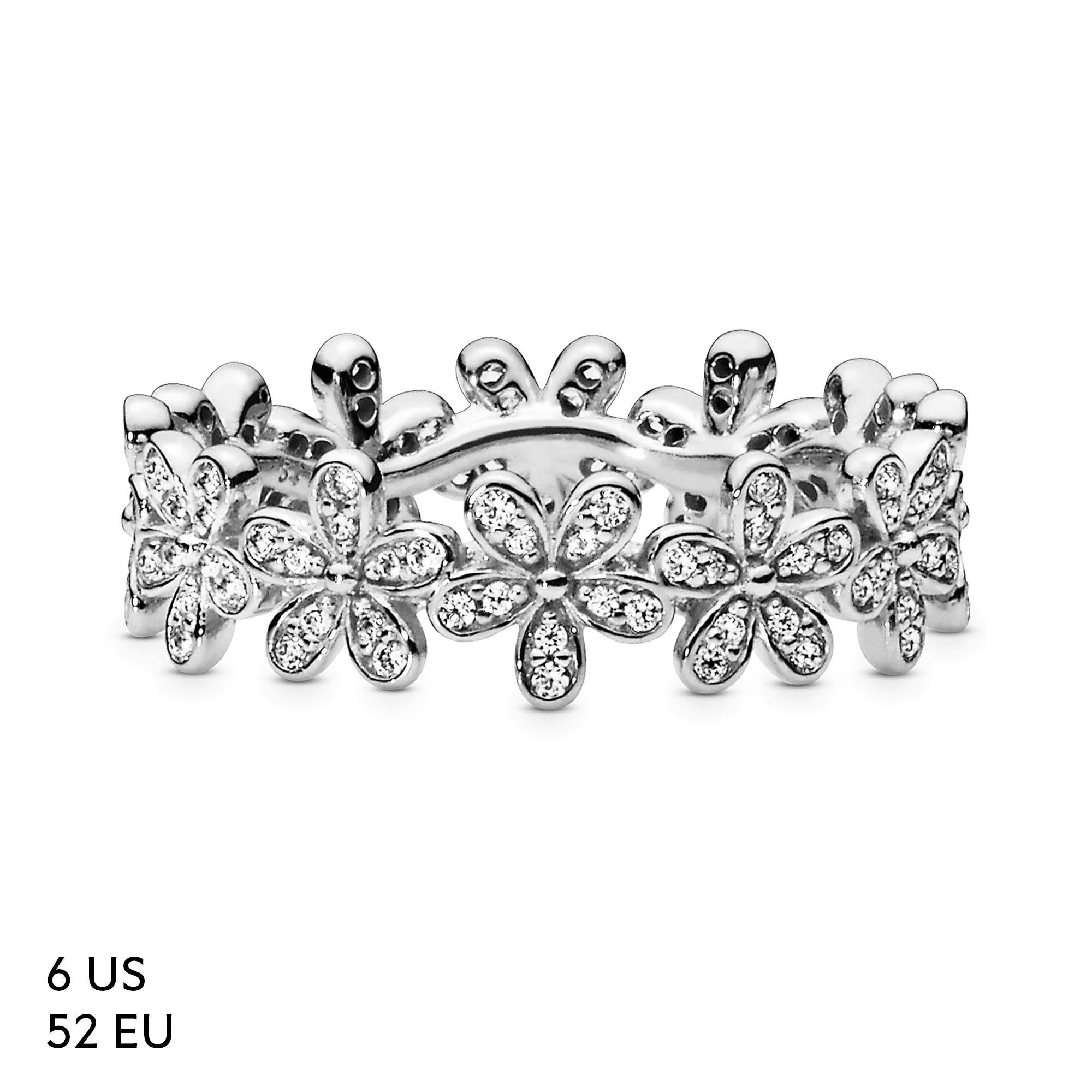Pandora Ring Dazzling Daisy Meadow Sterling O0_WGDG8ALR