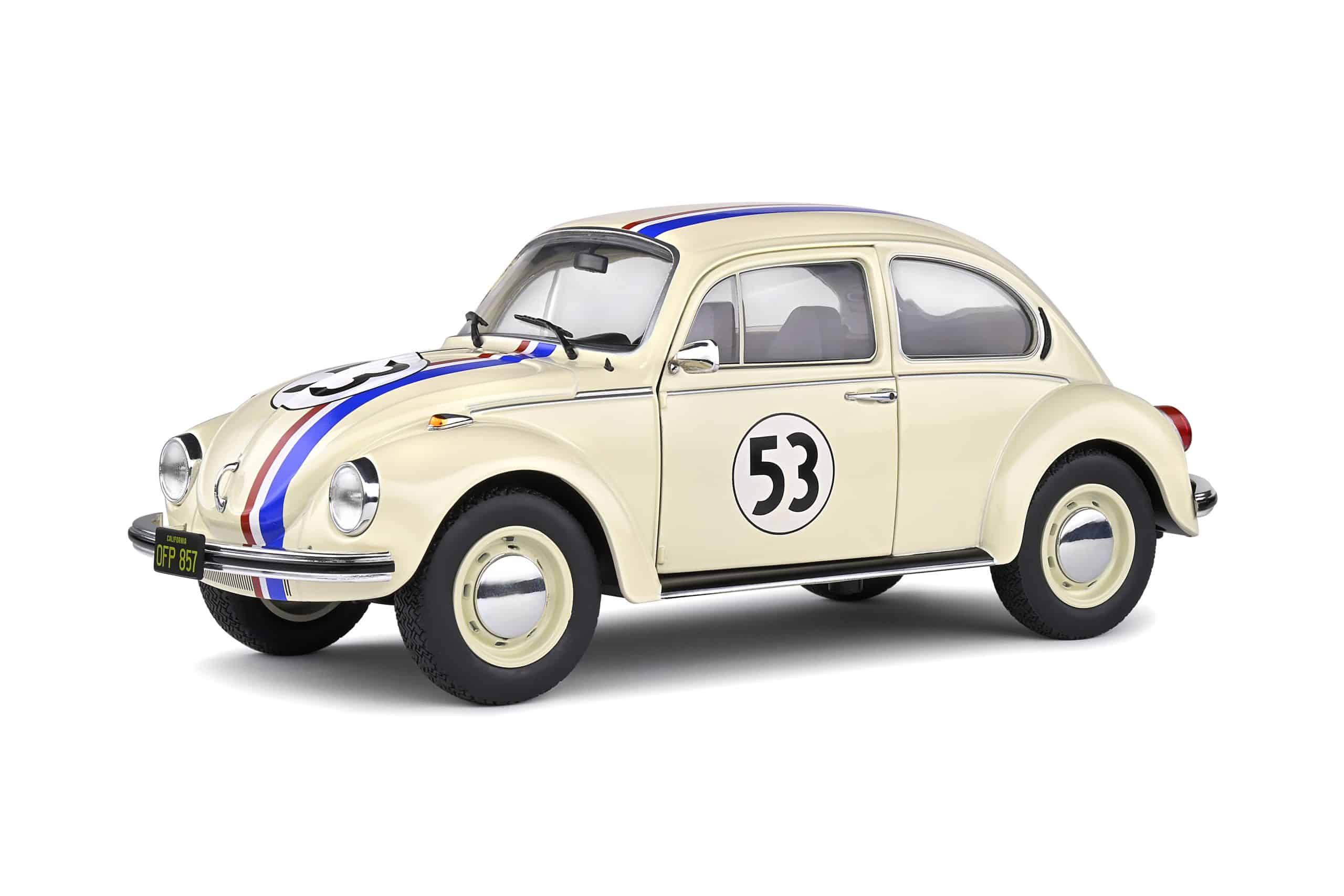 Solido Die Cast Volkswagen Beetle 1303 Racer 53 1/18- 1:18 - PP_OLCJQW08