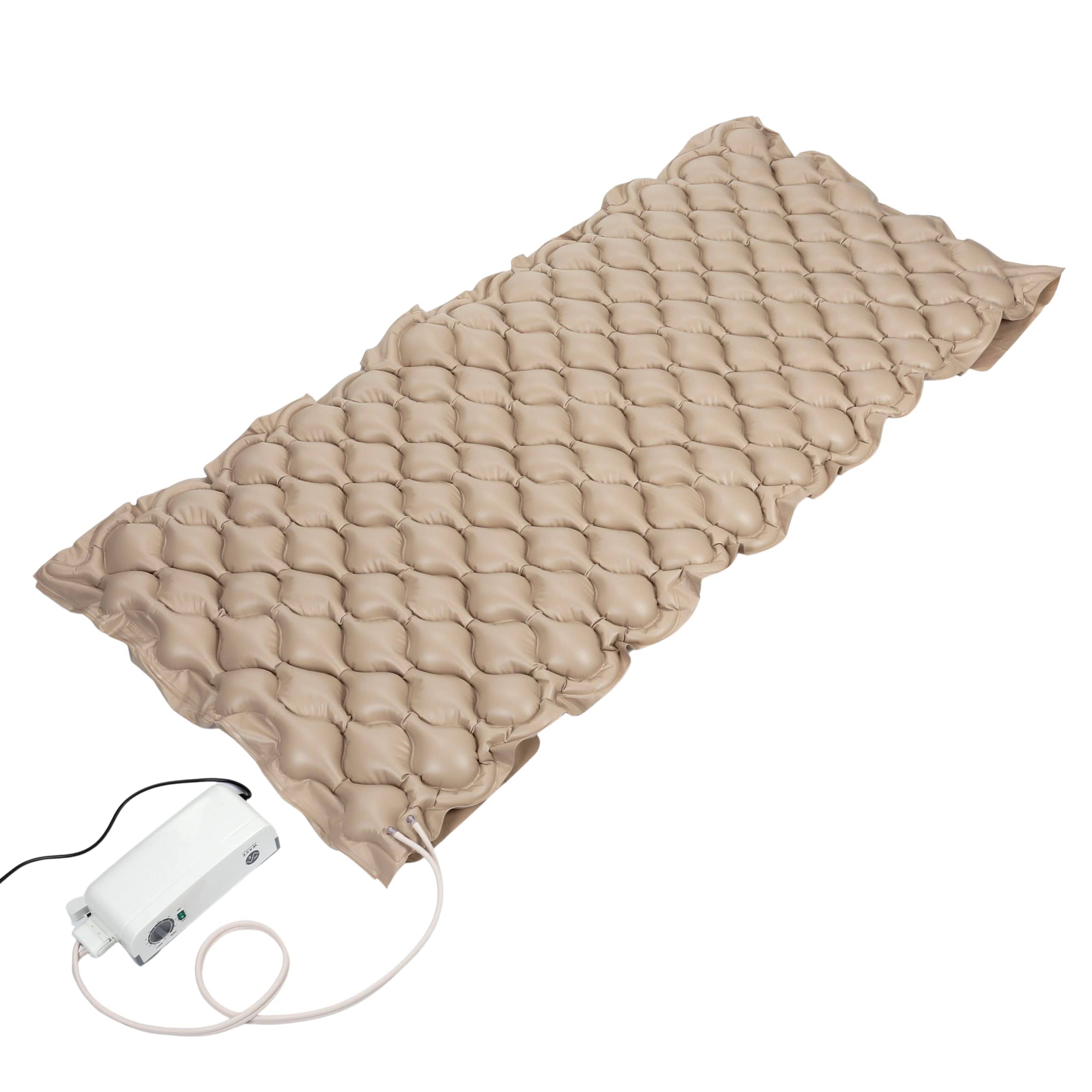 Wave Medical Premium Alternating Pressure Pad System - Mattress Pad With Ultra Quiet Pump System - Pressure Sore Relief Ulcer Bed Sore Prevention J3_HFRJPBSK