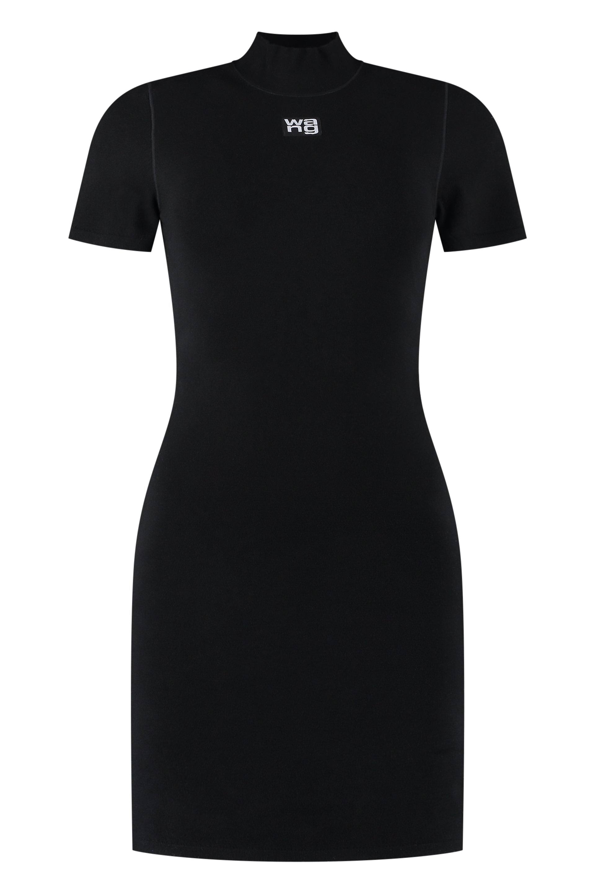 Alexander Wang Logo Viscose Dress - WL_RQMUS3ZG