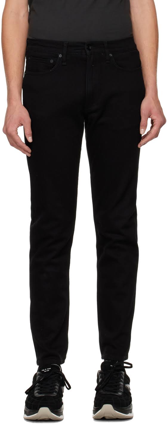 Rag & Bone Men's Fit 2 Authetic Stretch Jeans - Black - Size 5D_ZR99CI5X