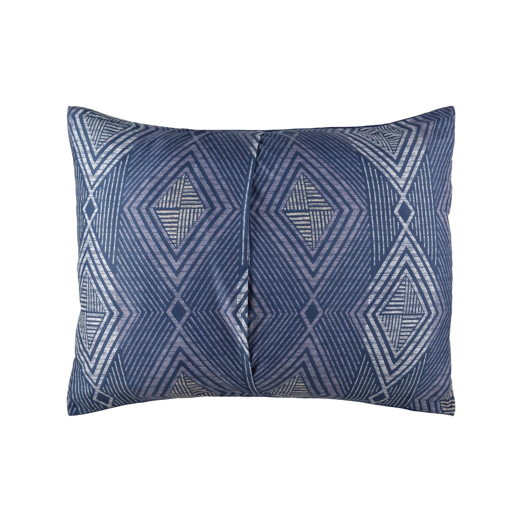 Lanwood Geo Navy, 5-Piece Comforter Set, King/California PW_FB5ORBXM